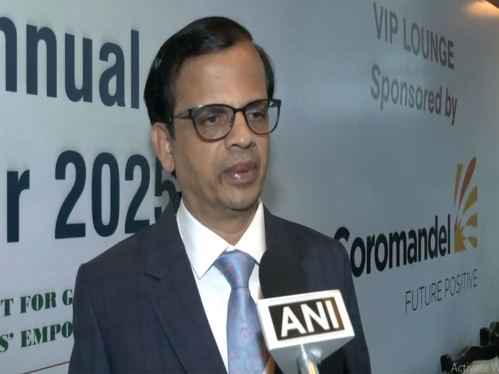 S Sankarasubramanian, Chairman, Fertiliser Association of India (FAI) (Photo/ANI)