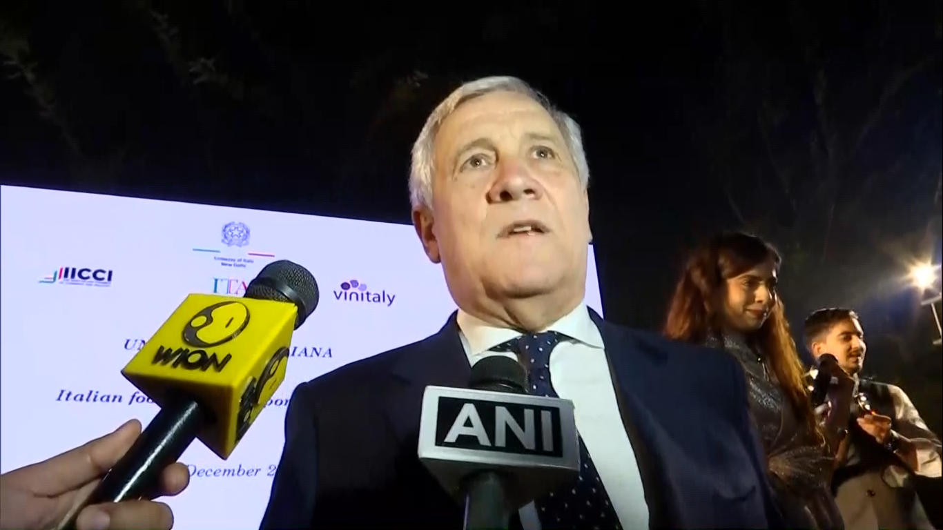 Antonio Tajani, Italian Deputy Prime Minister and Foreign Minister (Photo/ANI)