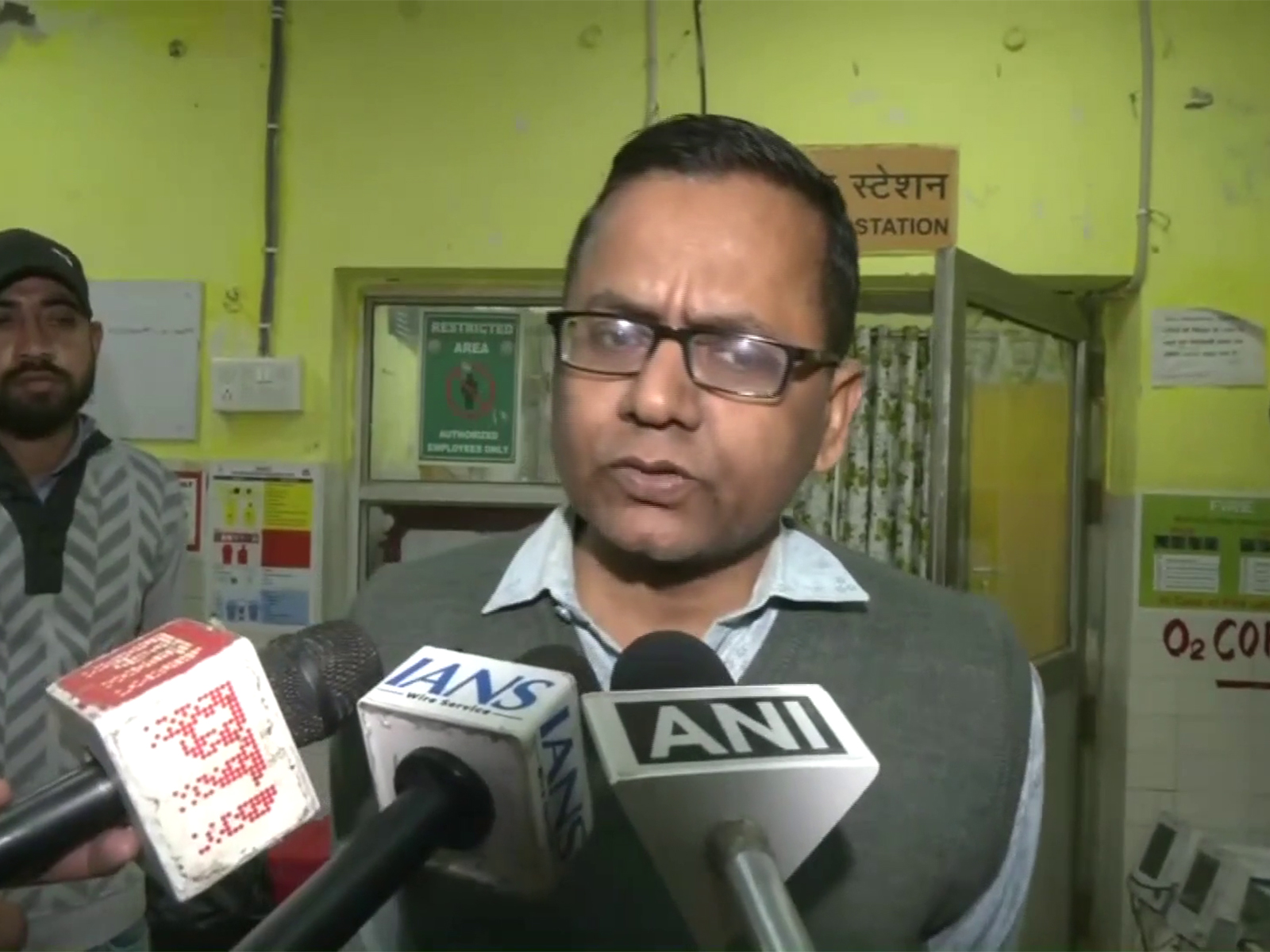 Dr. Ajay Chaudhary, Medical Superintendent of the District Hospital, Ayodhya (Photo/ANI)