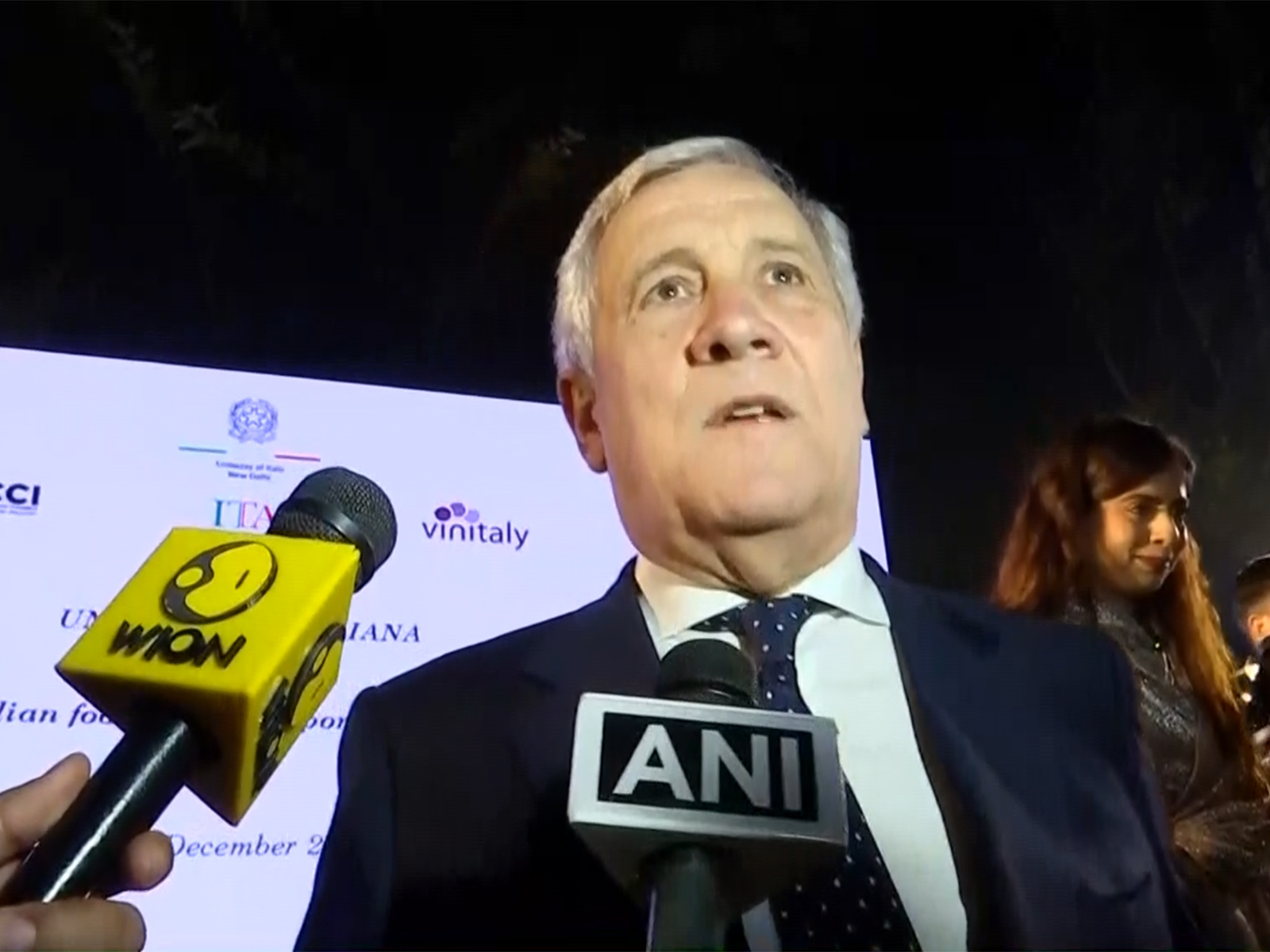 Antonio Tajani, Italian Deputy Prime Minister and Foreign Minister (Photo/ANI)