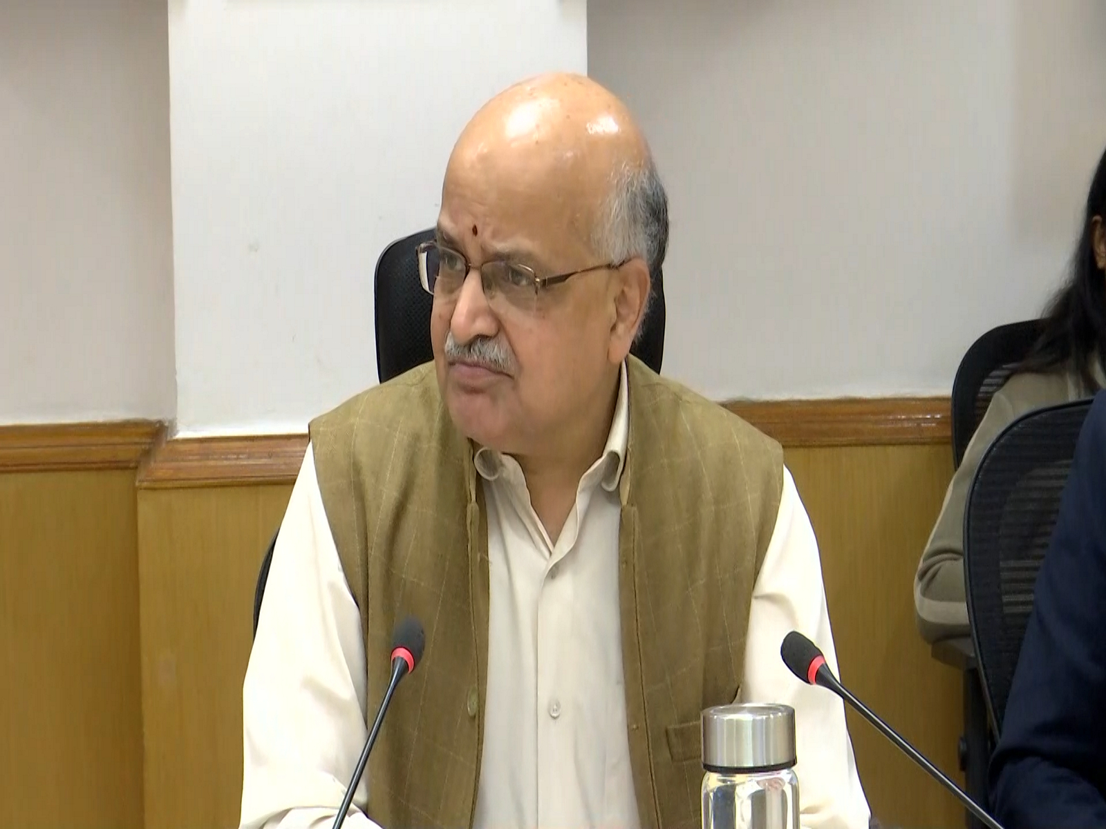 B.V.R. Subrahmanyam, CEO of NITI Aayog (Photo/ANI)