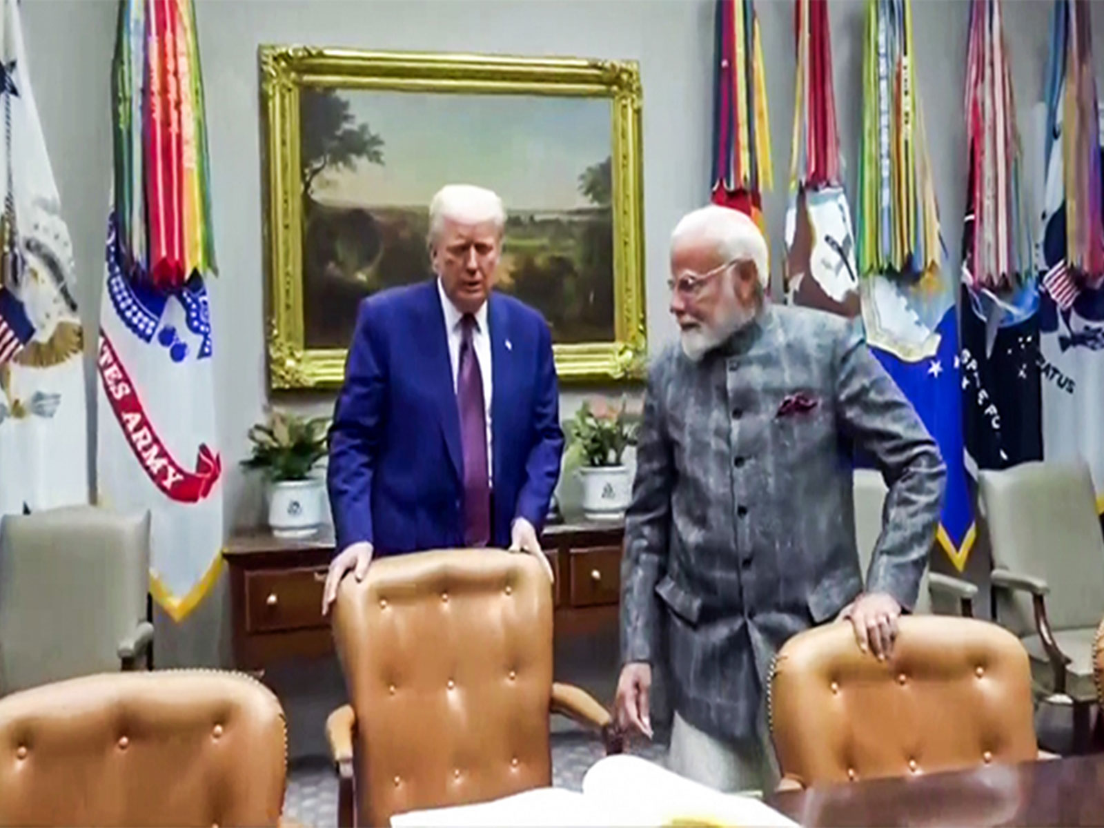 PM Modi with US President Donald Trump (File Photo/ANI)