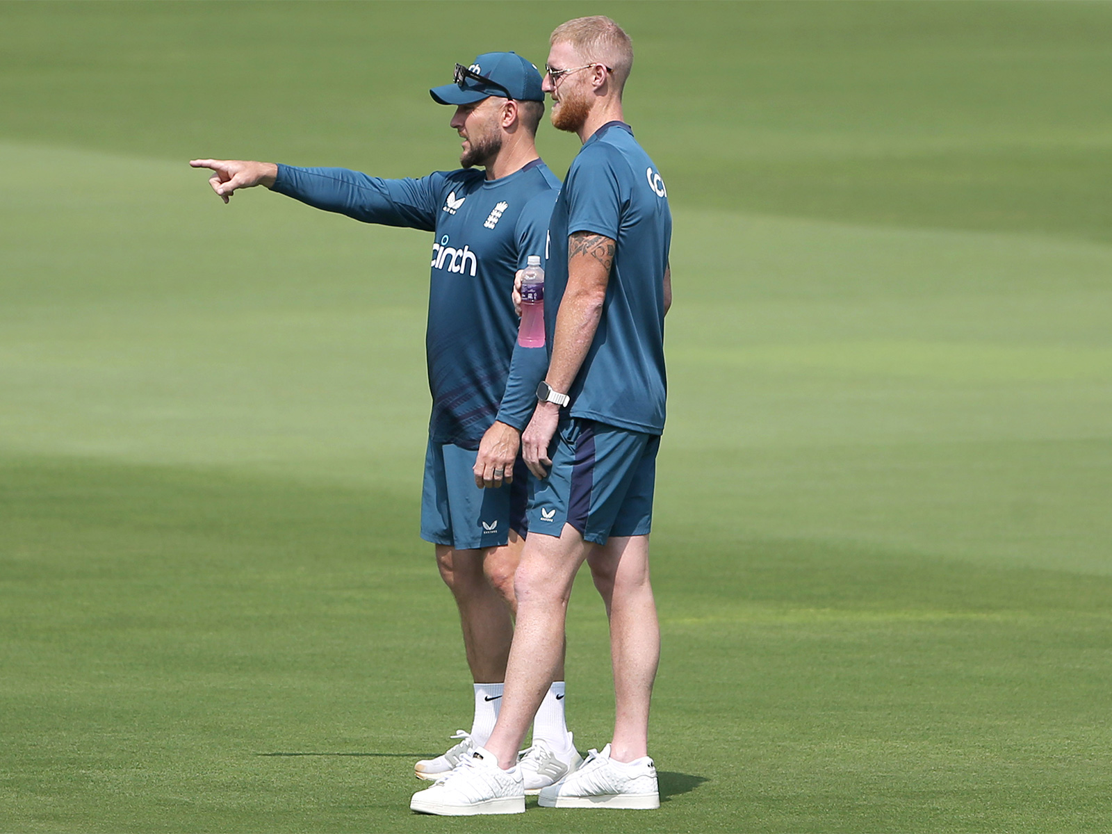 England captain Ben Stokes and coach Brendon McCullum