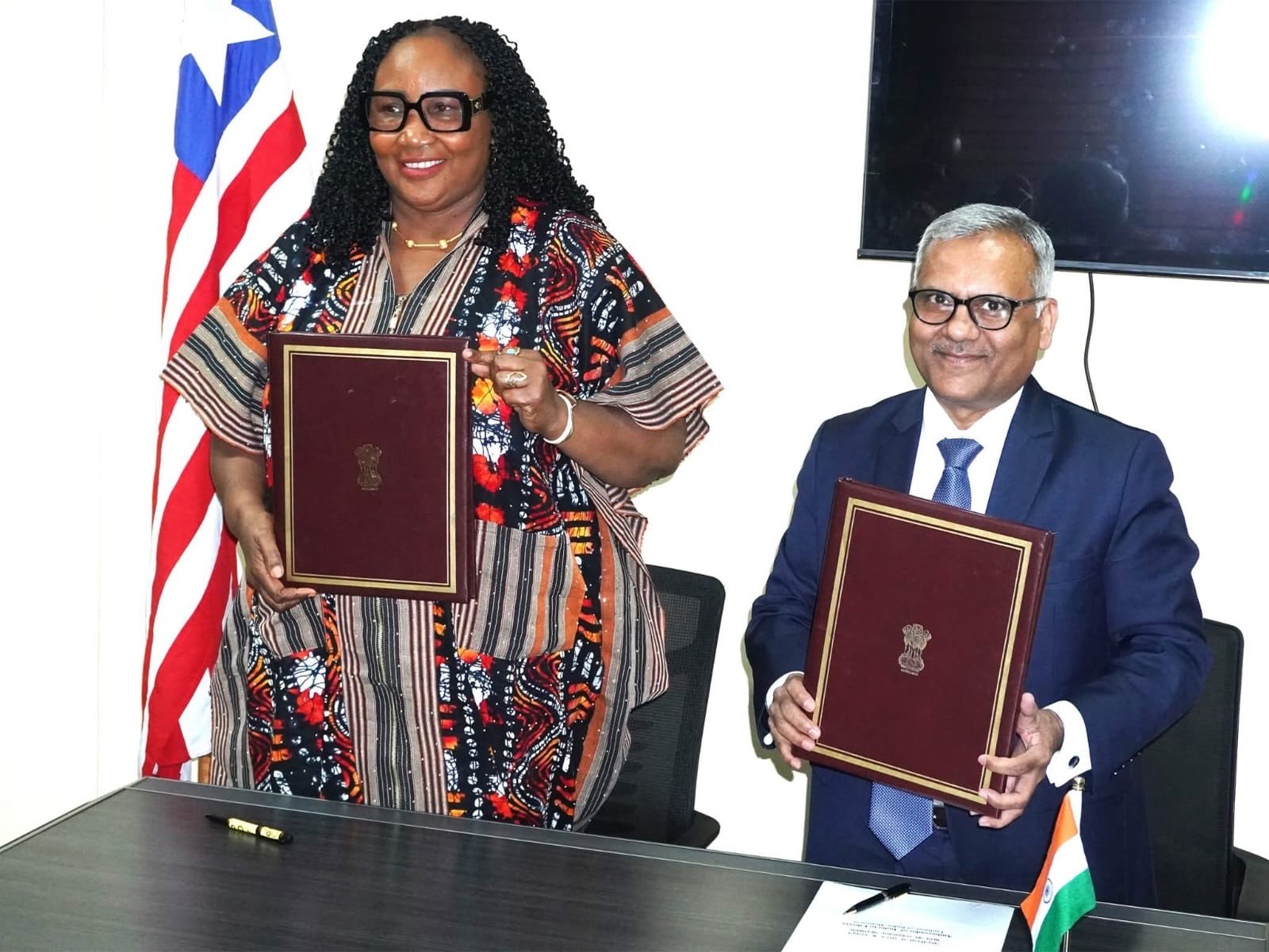 
    India, Liberia sign MoU to boost cooperation on medicine quality 
    