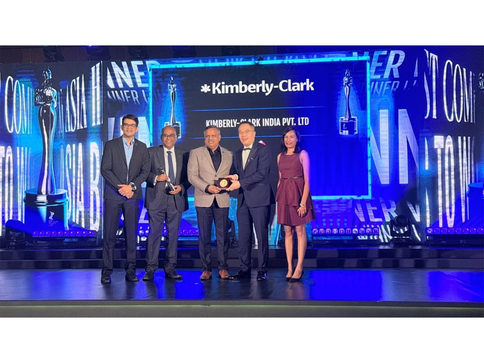 Kimberly-Clark India honoured among Asia’s Best Employers at the HR Asia Awards 2025