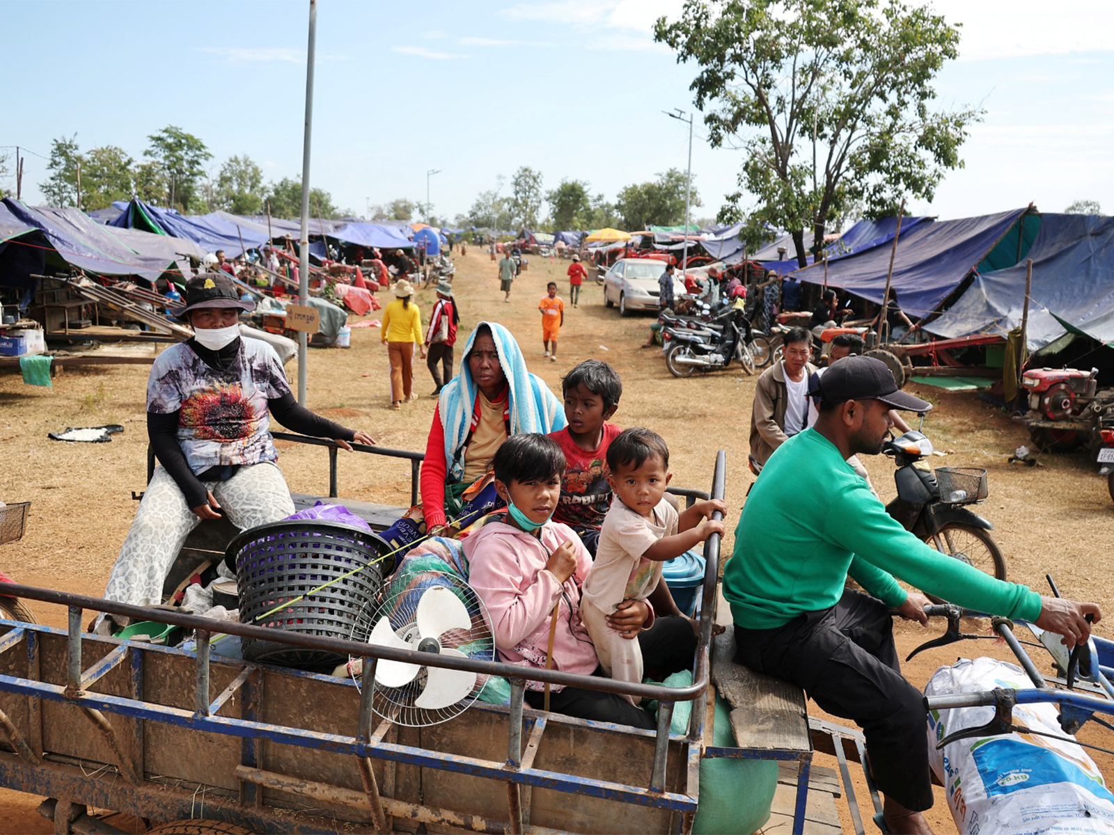 Scenes at the Thailand-Cambodia border (File Photo/Reuters)