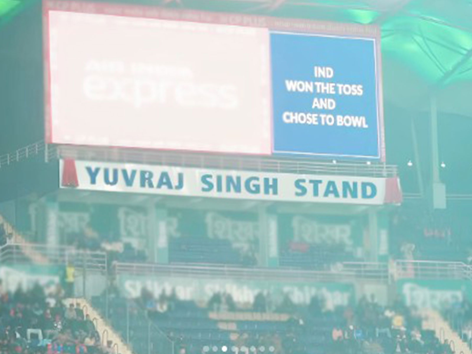 Yuvraj Singh Stand (Photo: Instagram/@yuvisofficial)