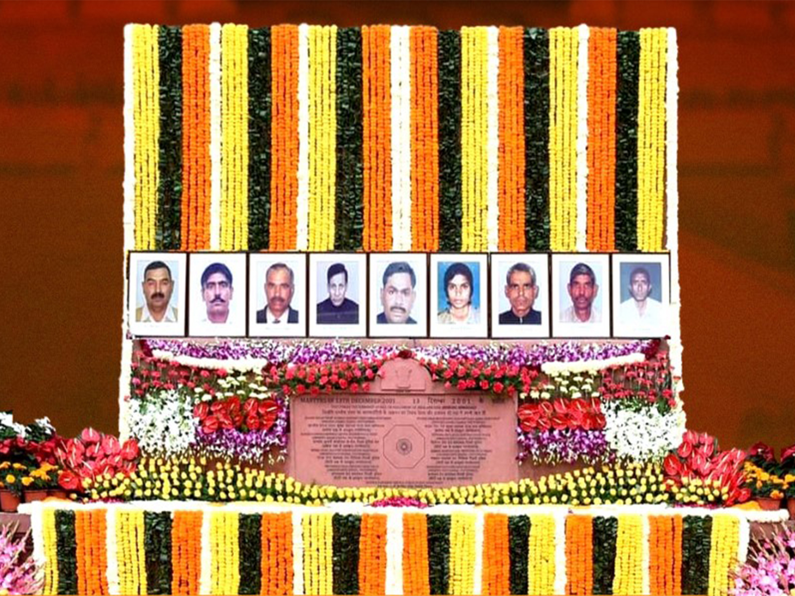 Uttar Pradesh Chief Minister Yogi Adityanath paid tribute to the security personnel who laid down their lives in the Parliament attack (Photo/@myogiadityanath)