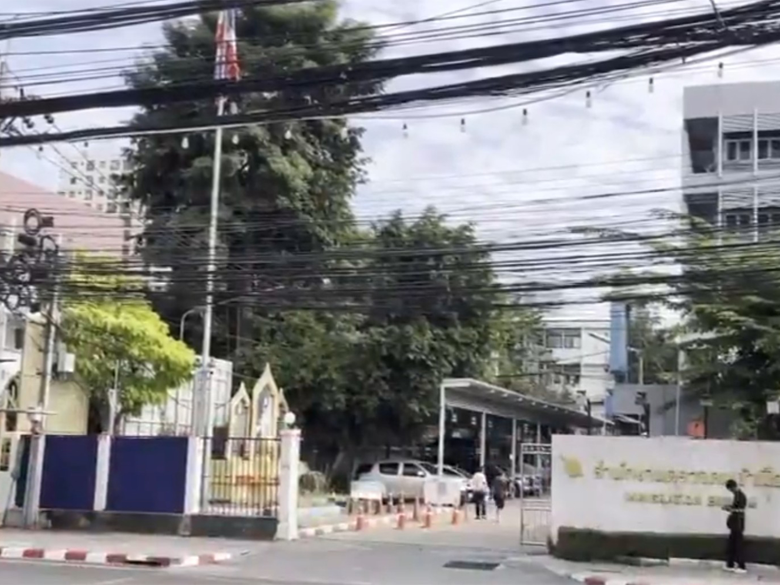 Outside the detention centre in Bangkok (Photo/ANI)