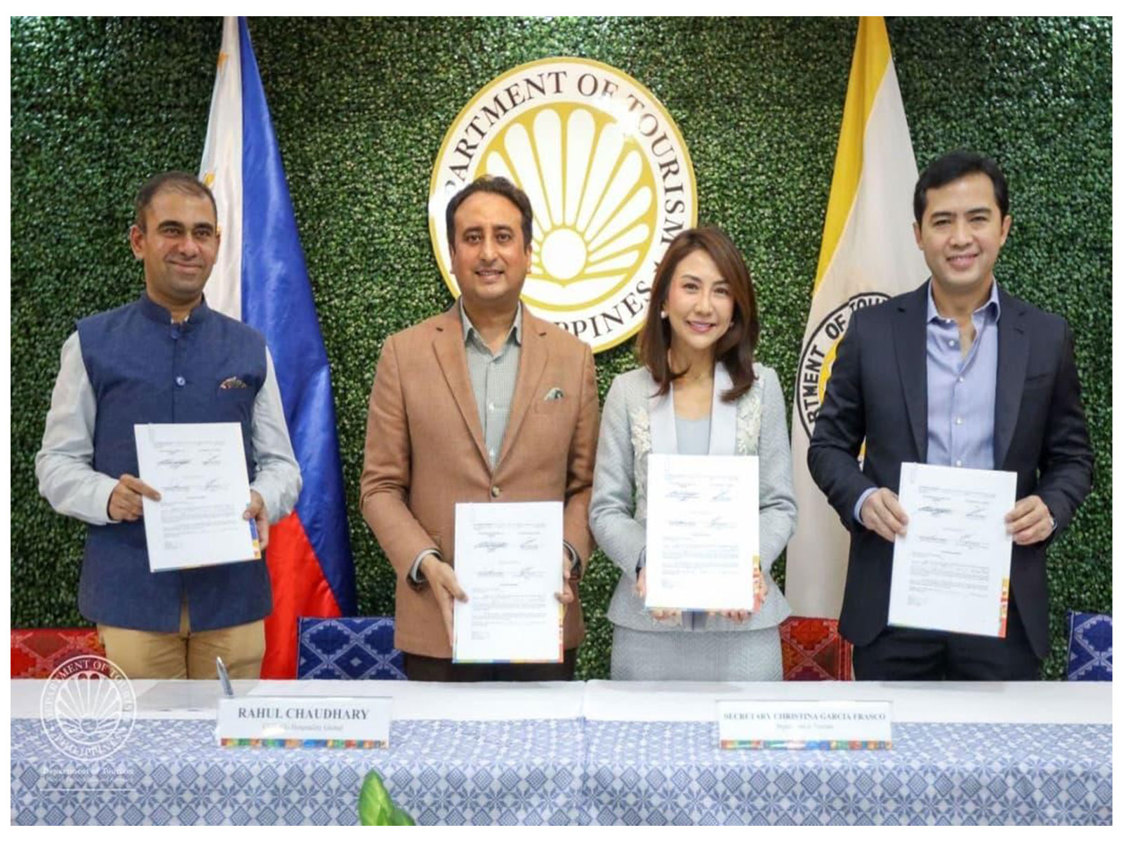 Philippines Targets India’s 50 Million Outbound Travelers with Landmark Agreement with The Farm and CG Hospitality Global