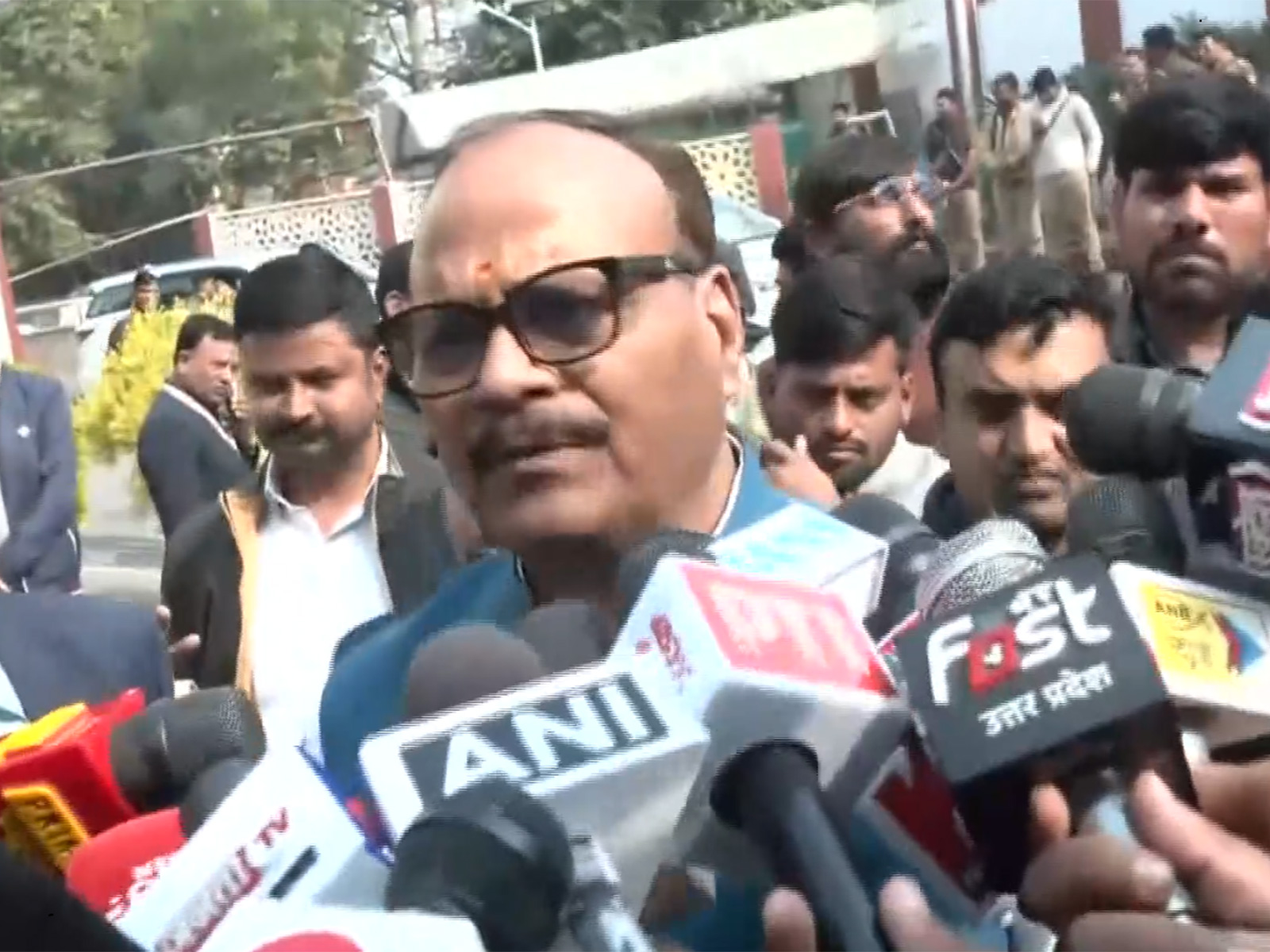 Uttar Pradesh Deputy Chief Minister Brajesh Pathak (Photo/ANI)