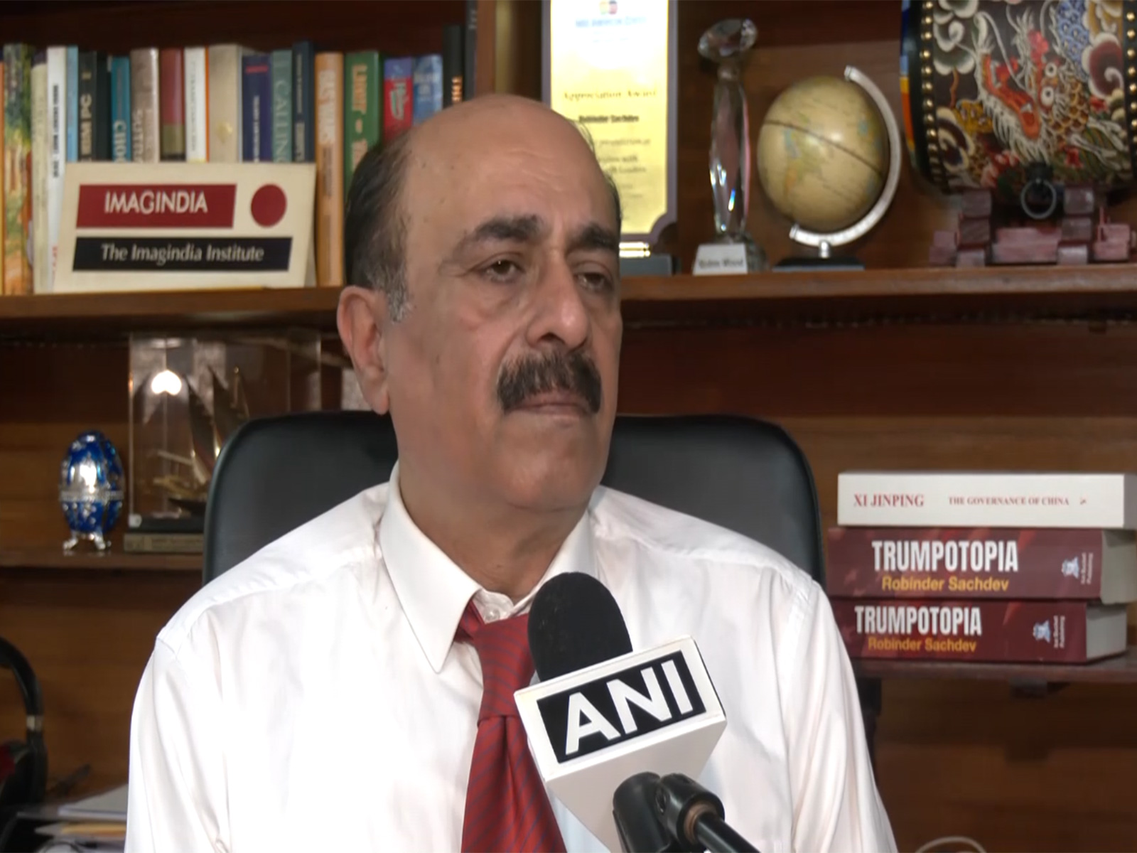  Foreign Affairs Expert Robinder Sachdev (Photo/ANI)