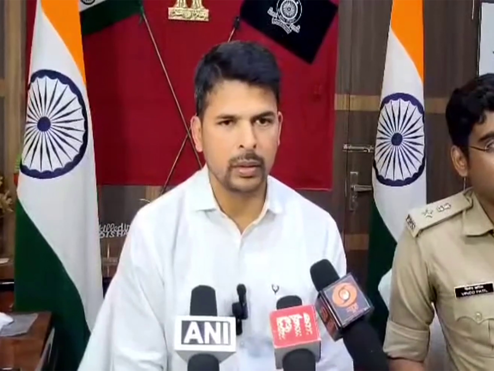 Malkangiri Collector Somesh Kumar Upadhyay (Photo/ANI)