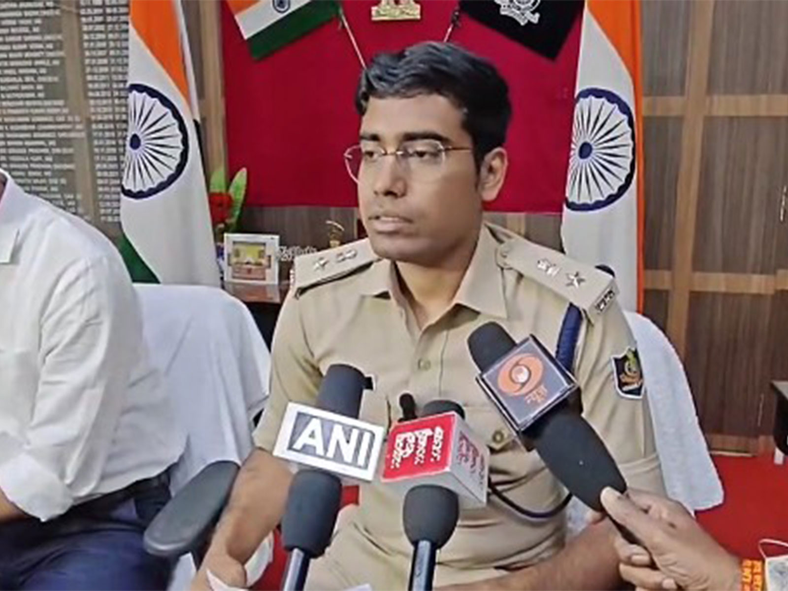 Malkangiri SP Vinodh Patil (Photo/ANI)