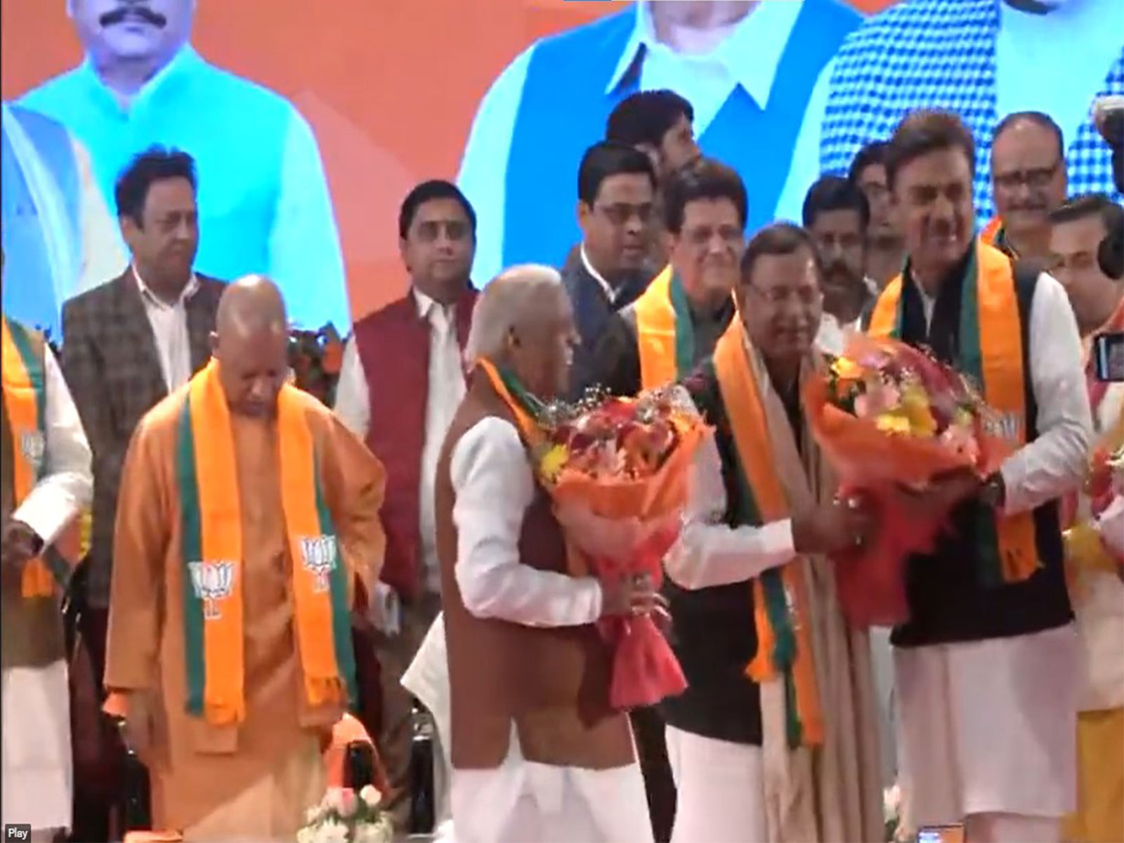 Union MoS Pankaj Chaudhary has been elected as the State BJP President. (Photo/ANI)