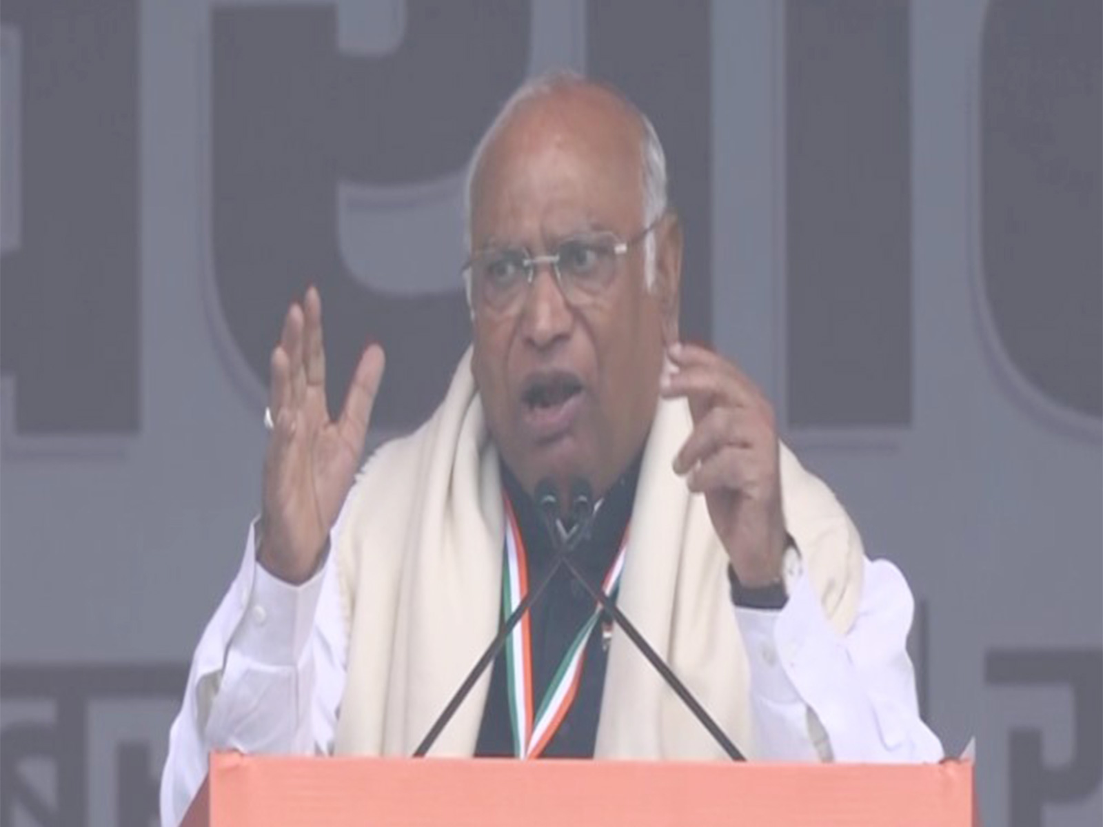 Congress chief Mallikarjun Kharge (Photo/ANI)