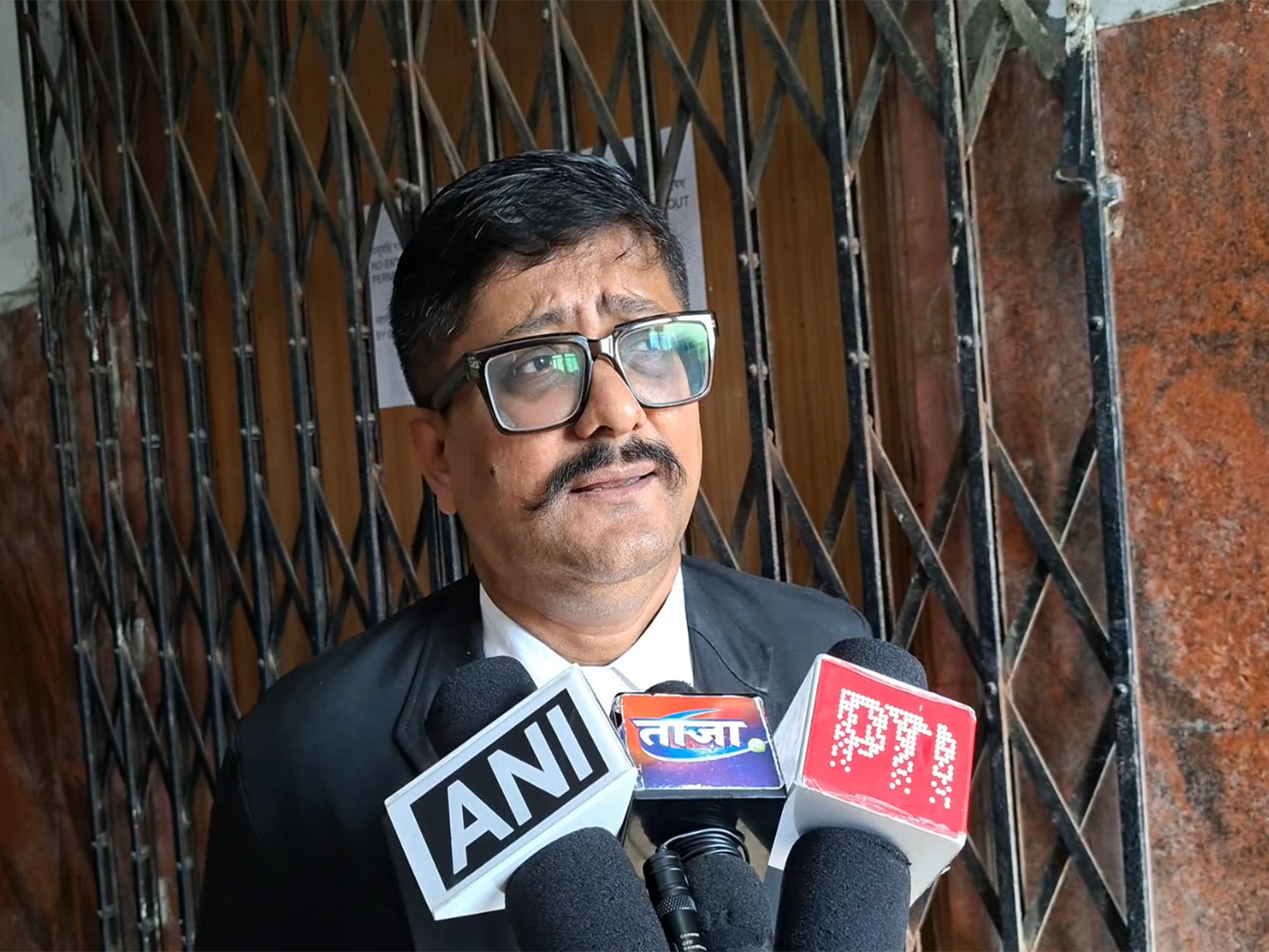 Satadru Dutta's lawyer Dyutimoy Bhattacharya. (Photo/ANI)