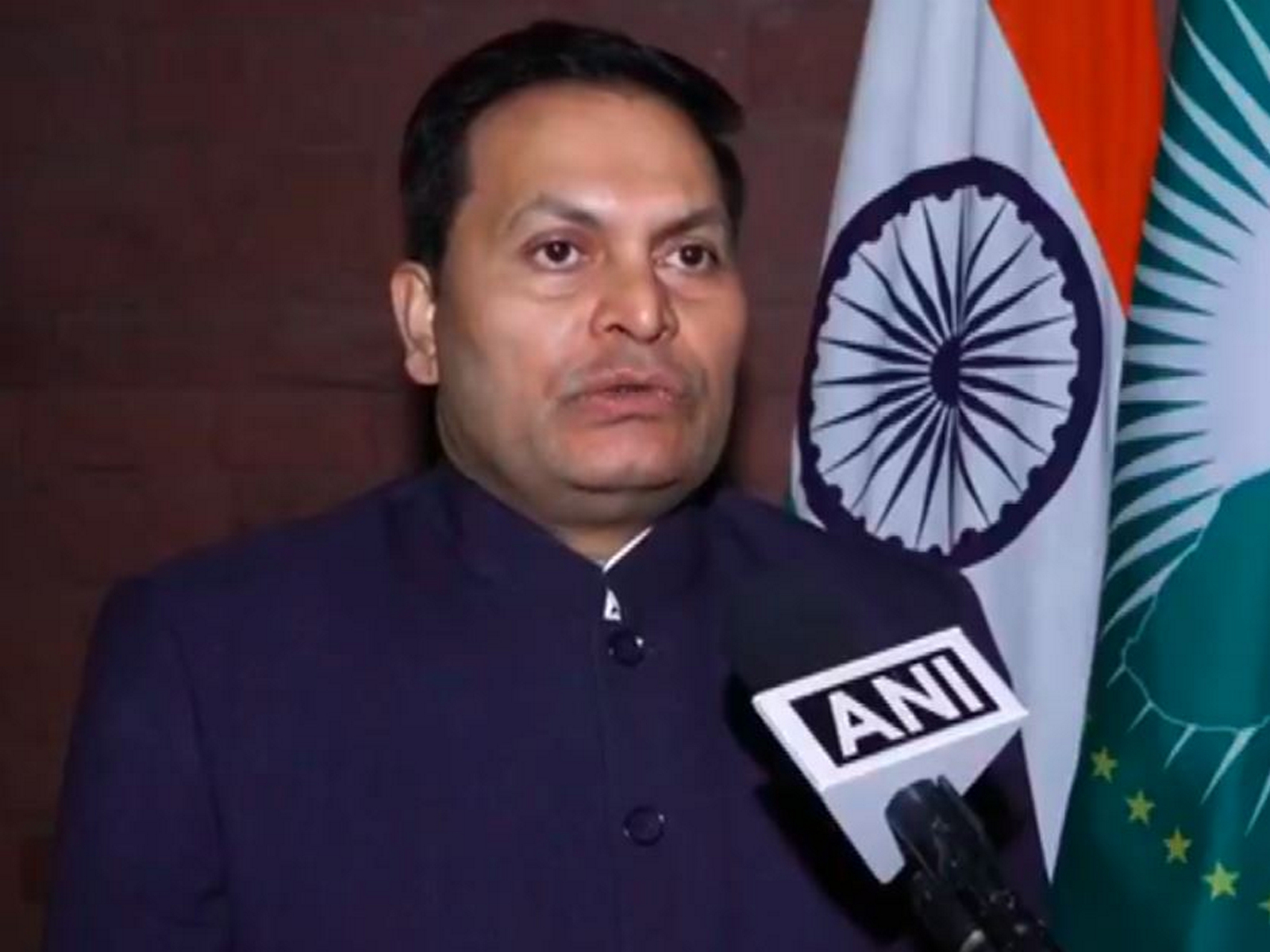 India's Ambassador to Ethiopia, Anil Kumar Rai (Photo/ANI)