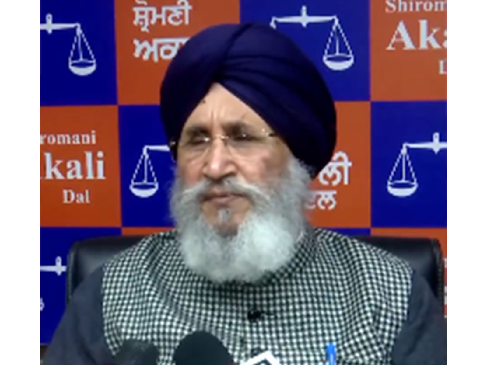 Shiromani Akali Dal senior leader Daljit Singh Cheema. (Photo/ANI)