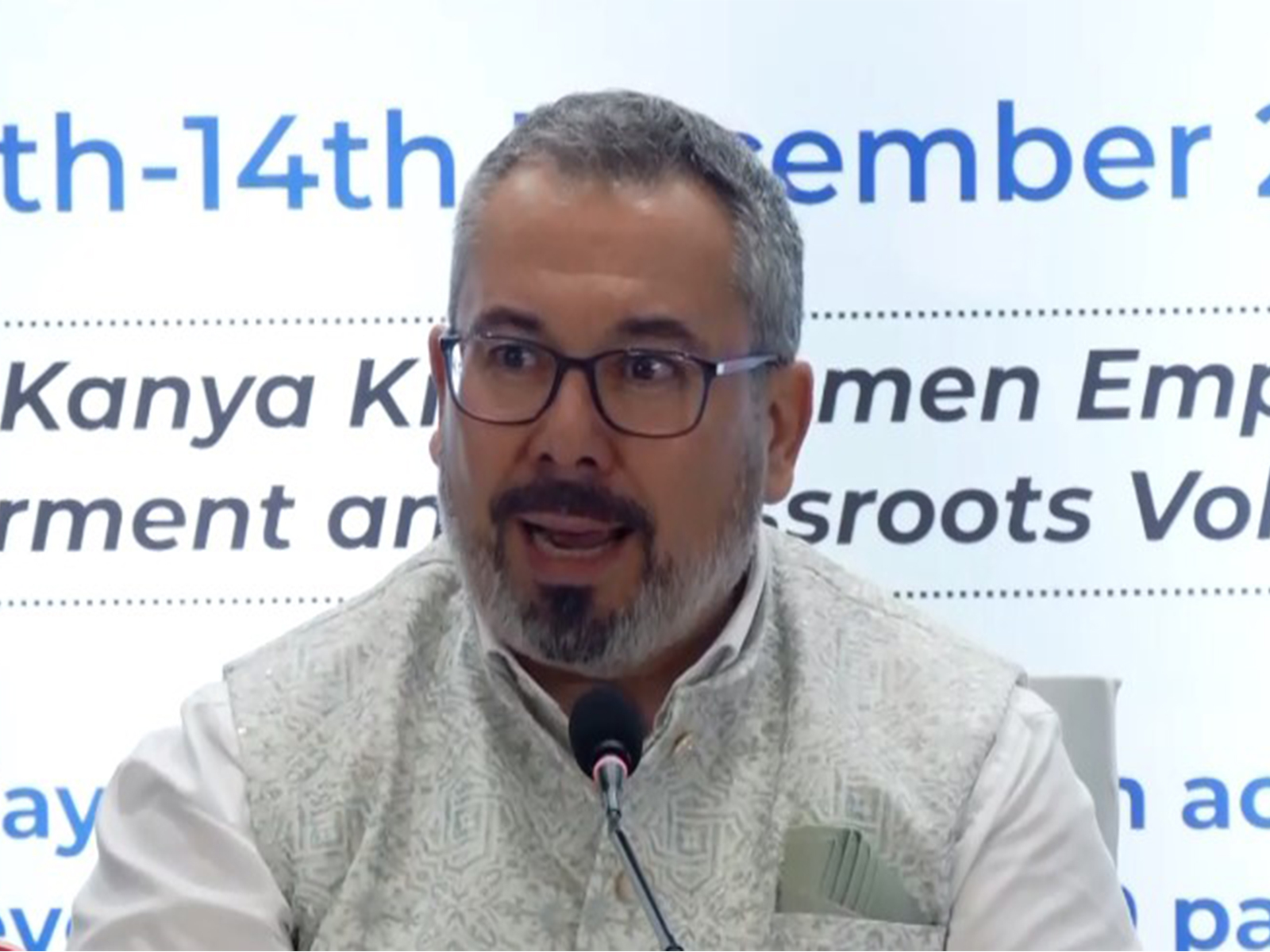 Press Conference at KIIT & KISS (Photo/ANI)