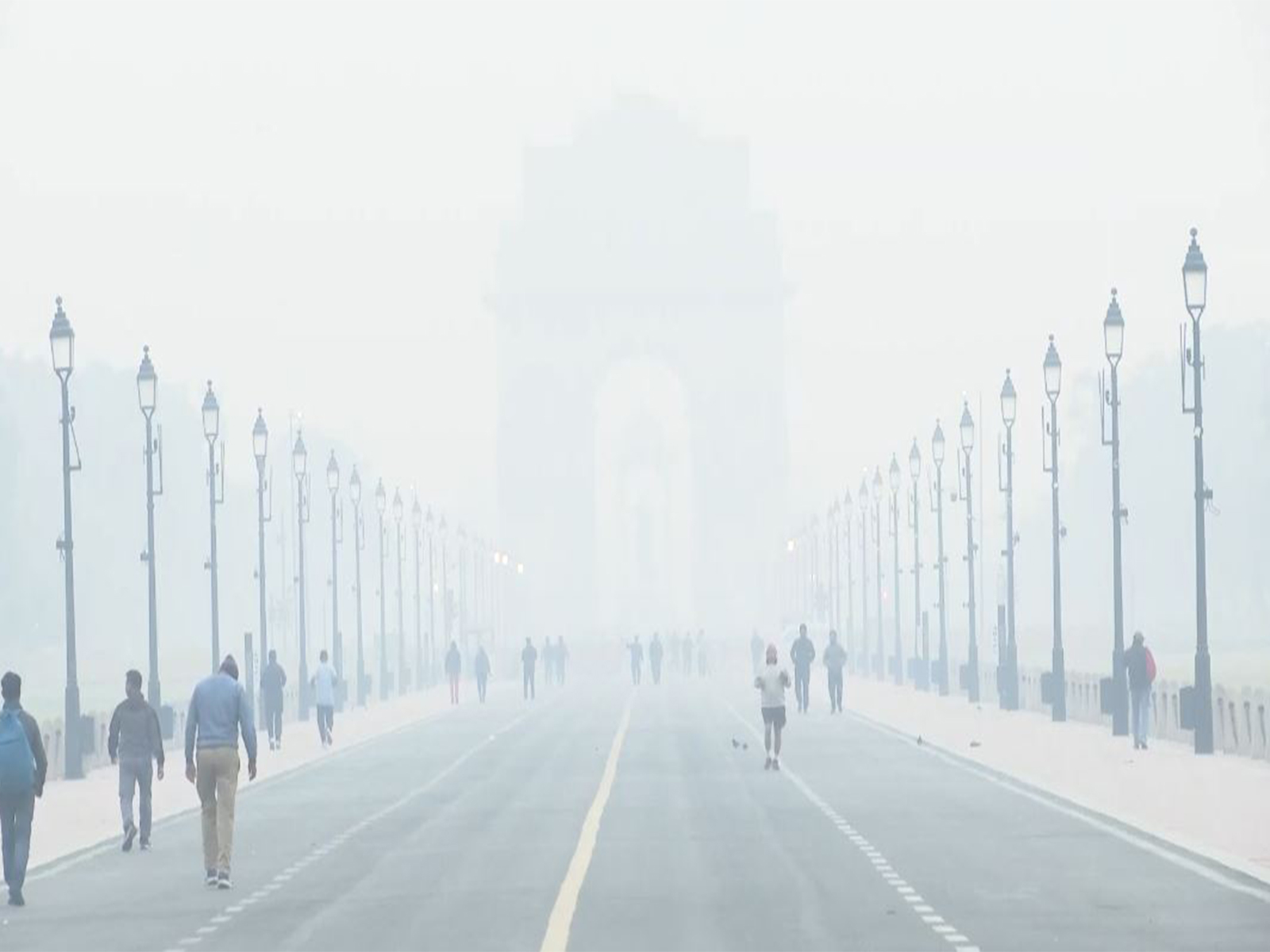 Visuals from India Gate (Photo/ANI) Visuals from India Gate (Photo/ANI)