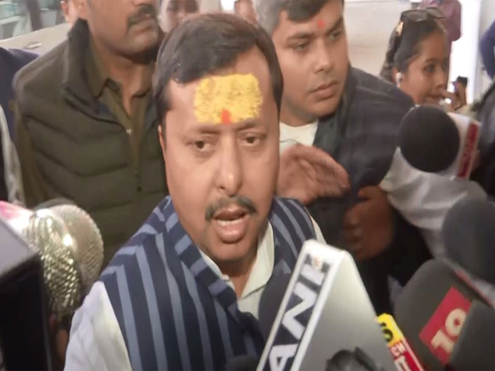 BJP national working miniser Nitin Nabin (Photo/ANI)