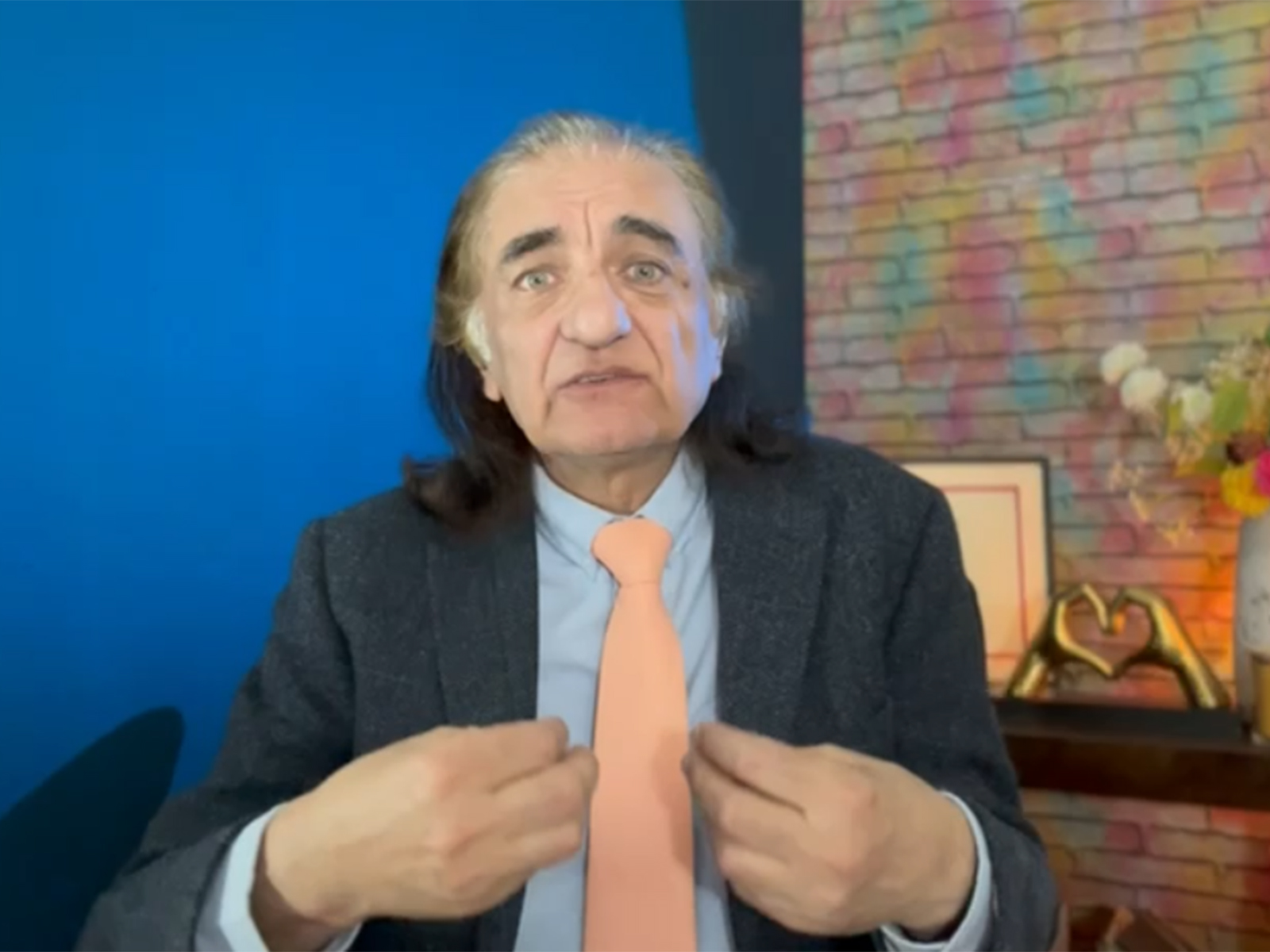 Political activist from Pakistan-occupied Jammu and Kashmir (PoJK), Amjad Ayub Mirza (Photo/ANI)