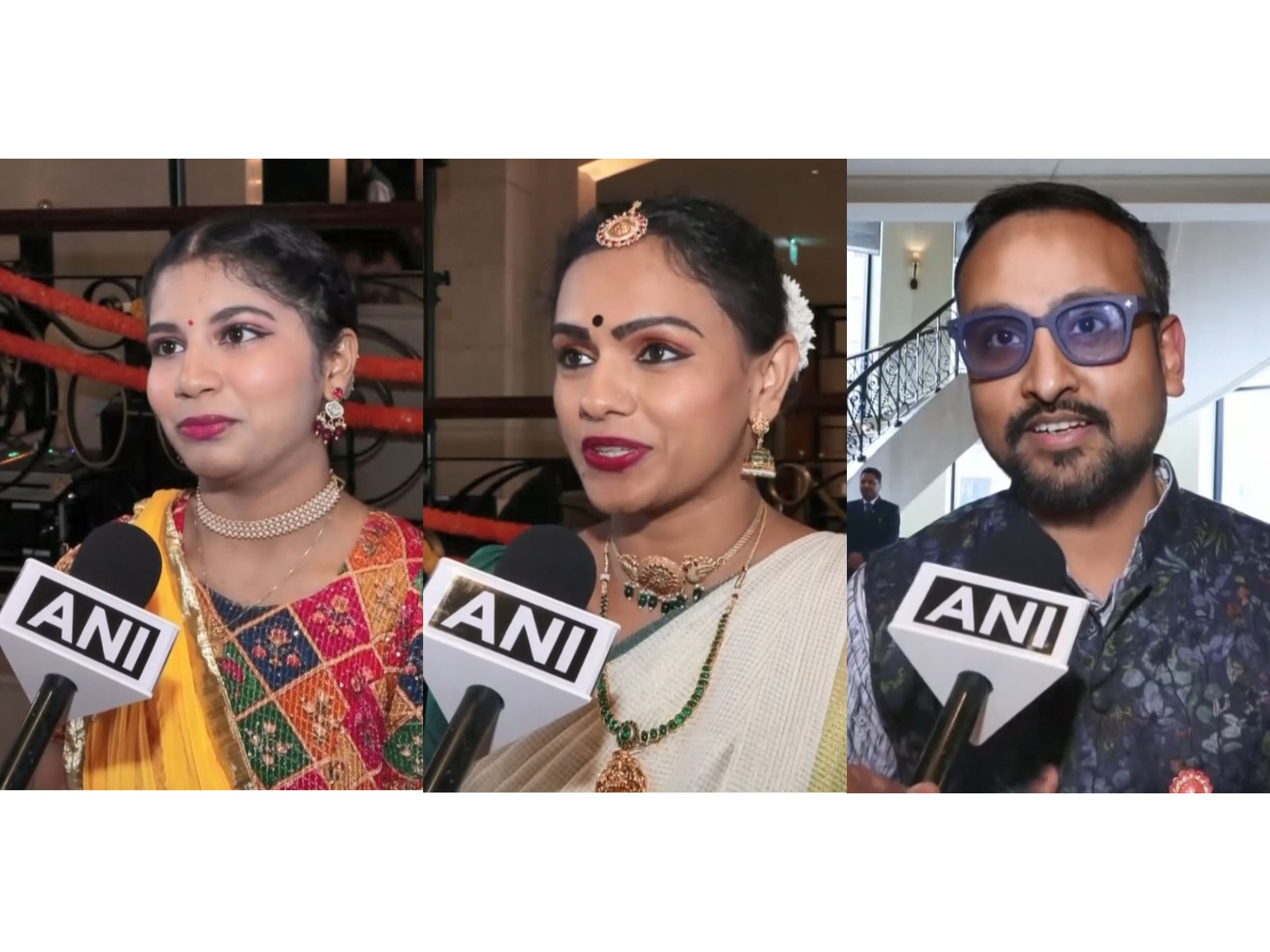 Members of the Indian diaspora in Jordan prepare to welcome Prime Minister Narendra Modi in Amman ahead of his official visit. (Photo/ANI)