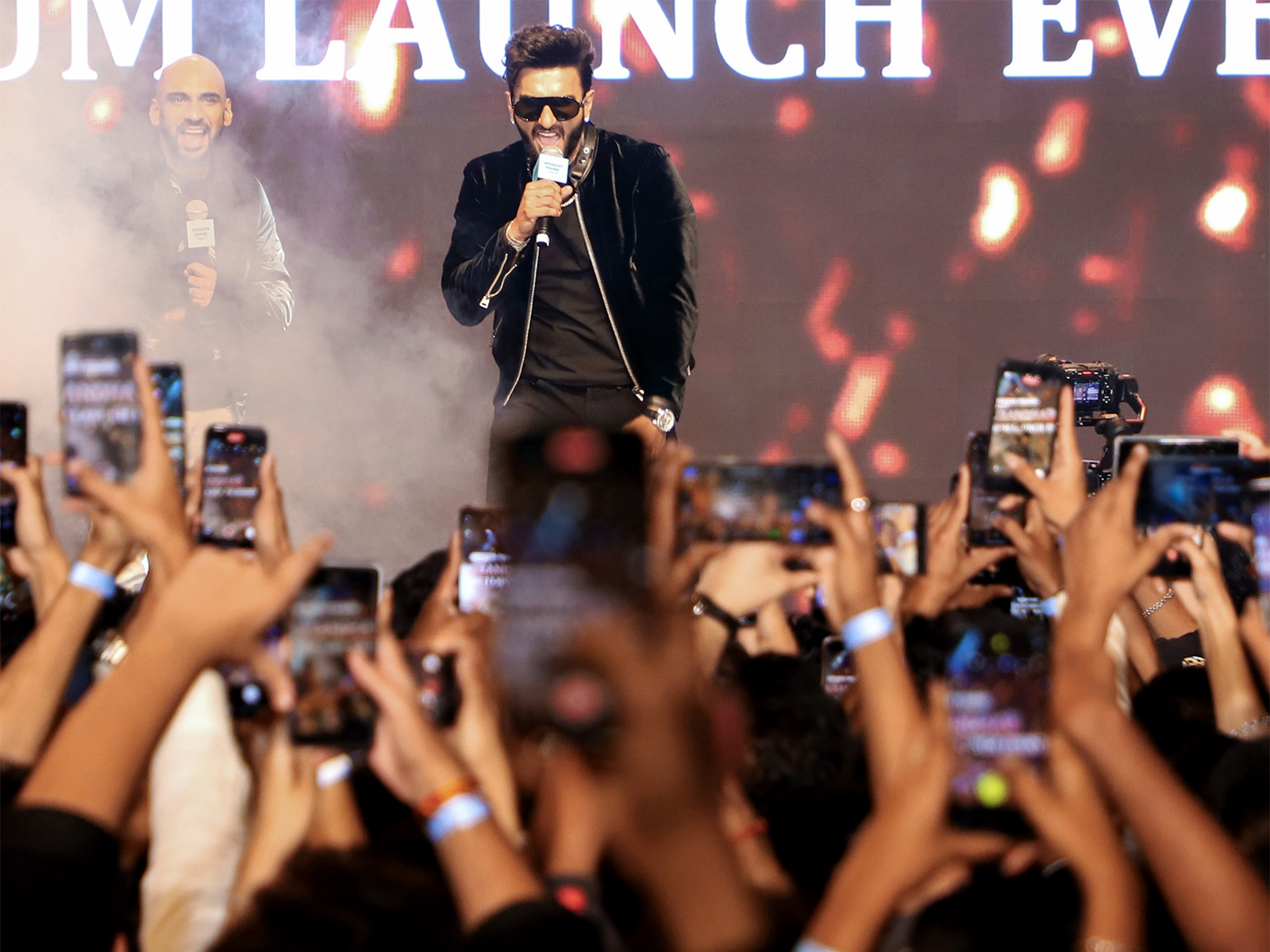 Ranveer Singh at Dhurandhar's music launch (Photo/ANI) Ranveer Singh at Dhurandhar's music launch (Photo/ANI)