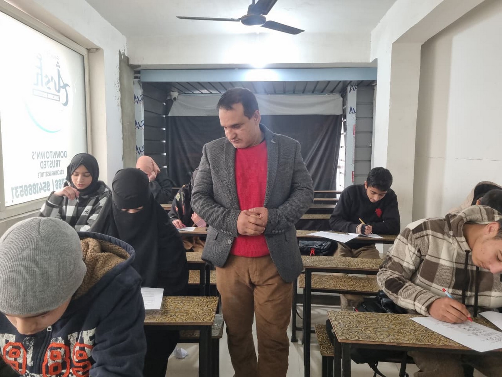 ASAT Scholarship Test conducted (Photo/ANI)