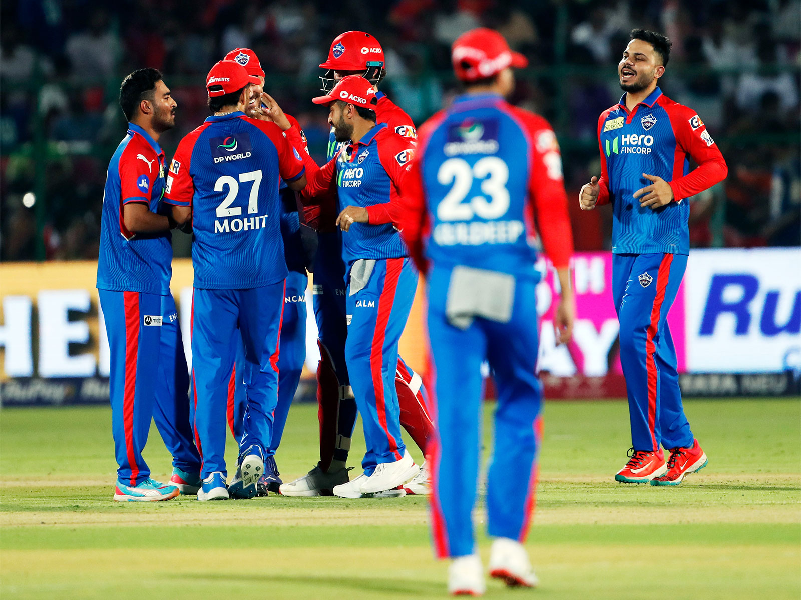Delhi Capitals players celebrating. (File Photo: ANI)
