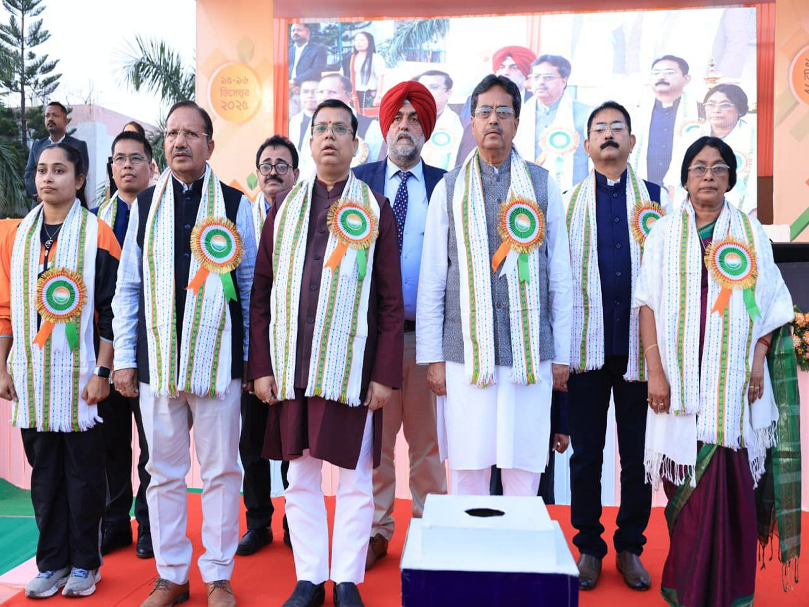 Tripura CM Manik Saha at the inauguration of Khelo Tripura Para Games 2025. (Photo/ANI)