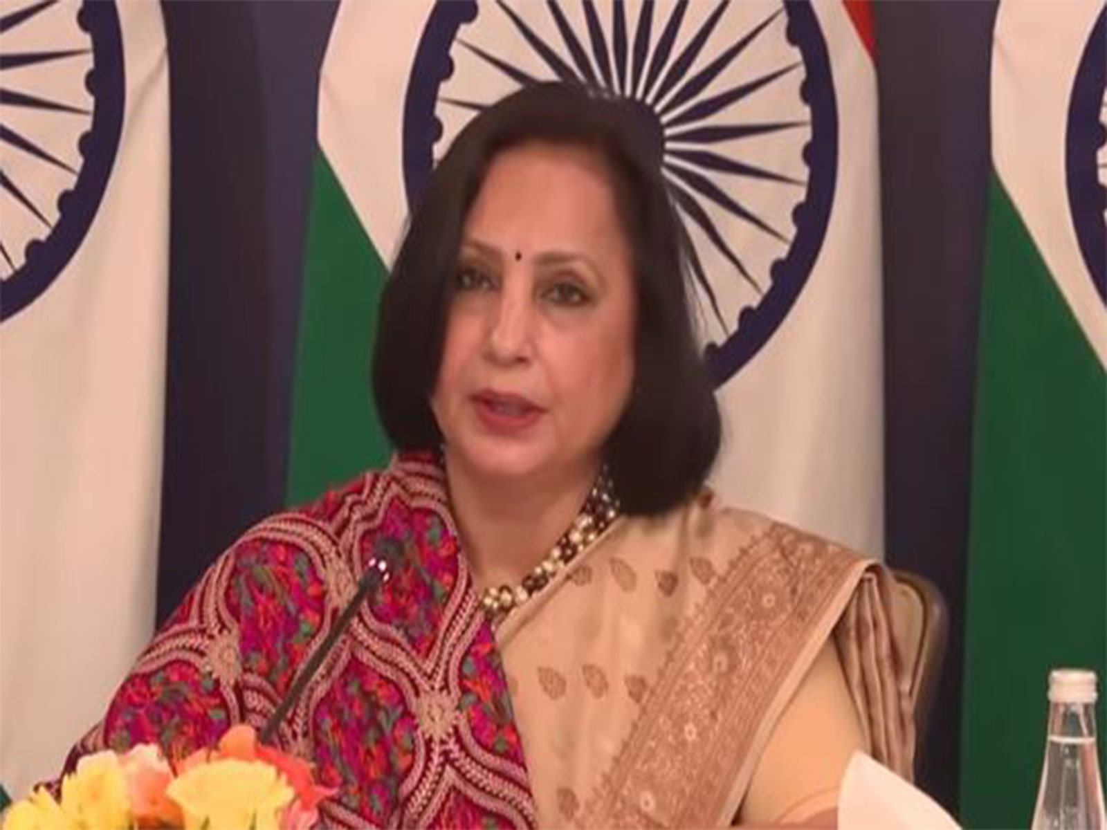 MEA Secretary (South) Dr Neena Malhotra (Photo/ YouTube @MEAIndia)