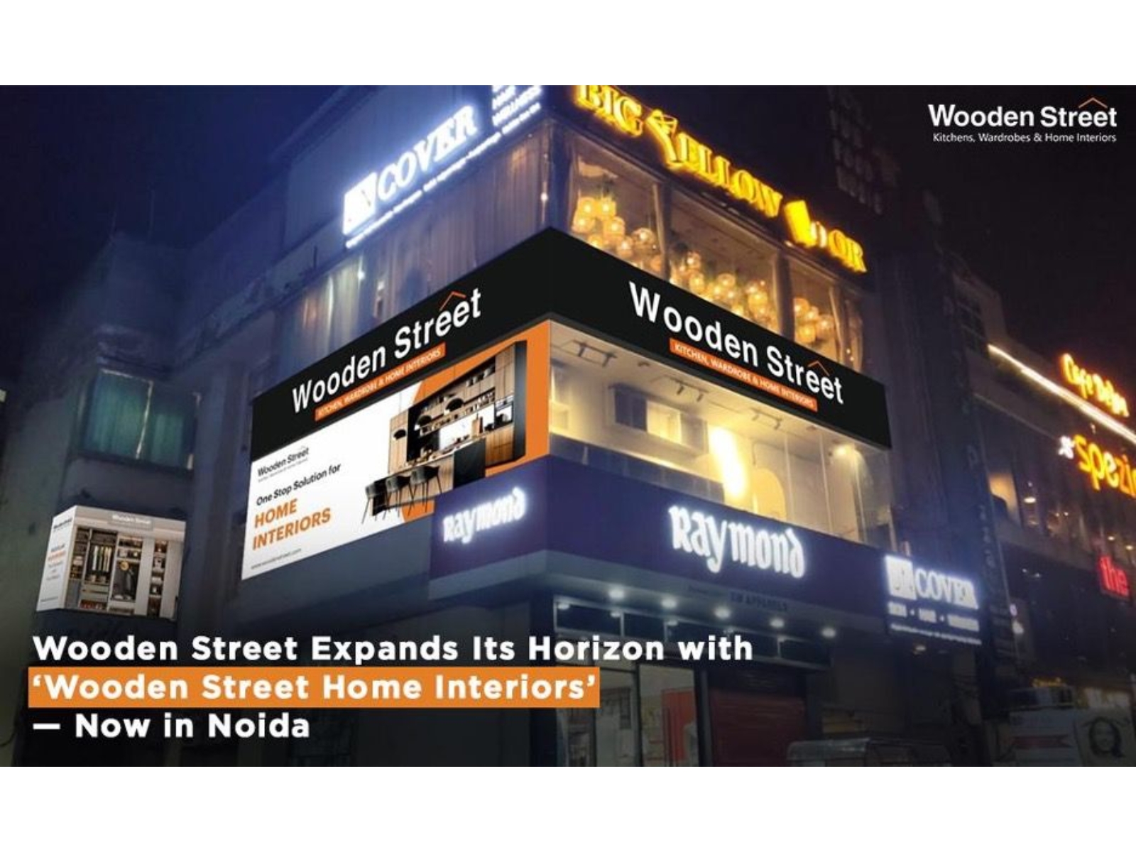 WoodenStreet Unveils ‘WoodenStreet Home Interiors’ in Noida — A New Landmark for Complete Home Design Solutions