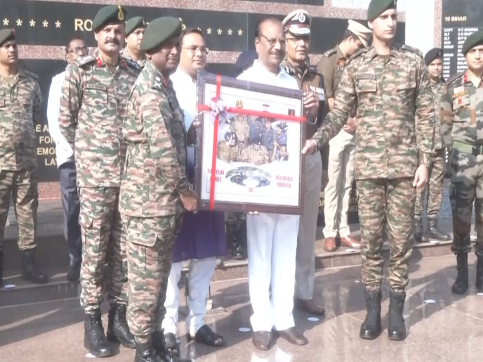 Governor of Tripura celebrating Vijay Diwas (Photo/ANI)