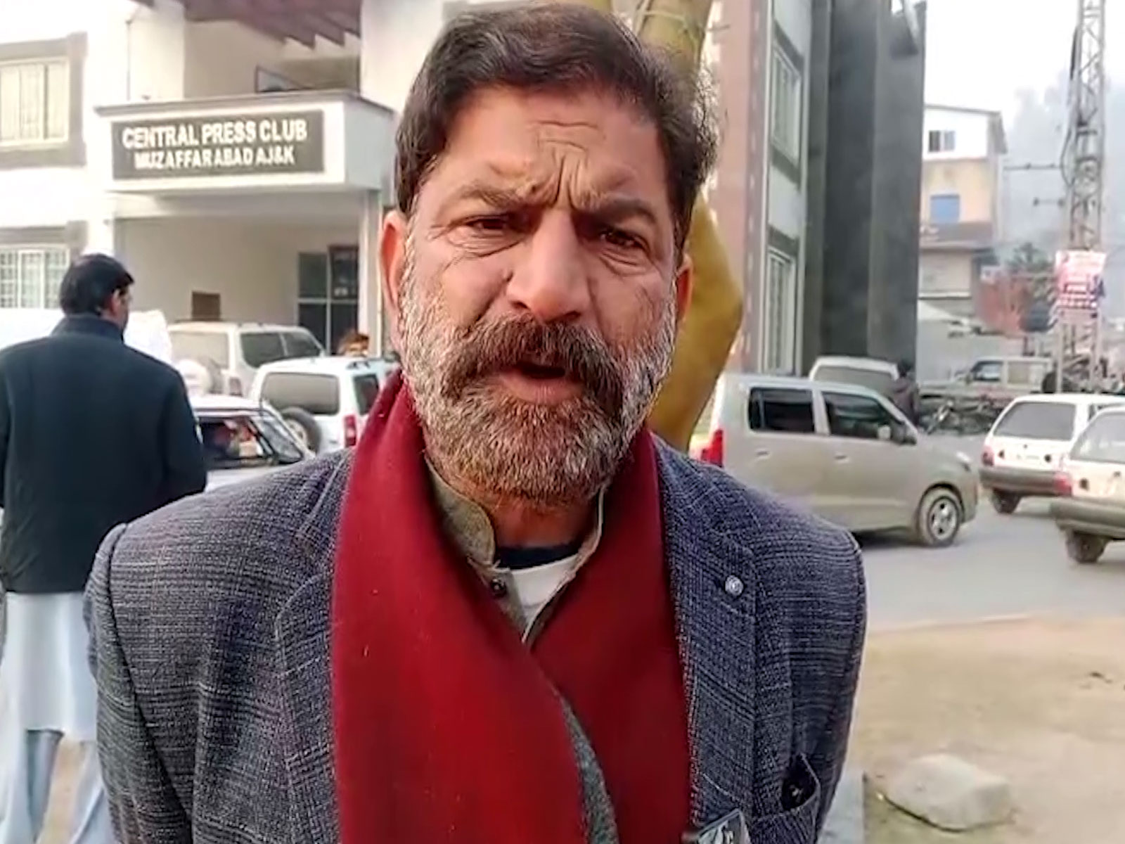  Pakistan Peoples’ Party (PPP) leader Syed Shujaat Kazmi  (Photo/ANI)