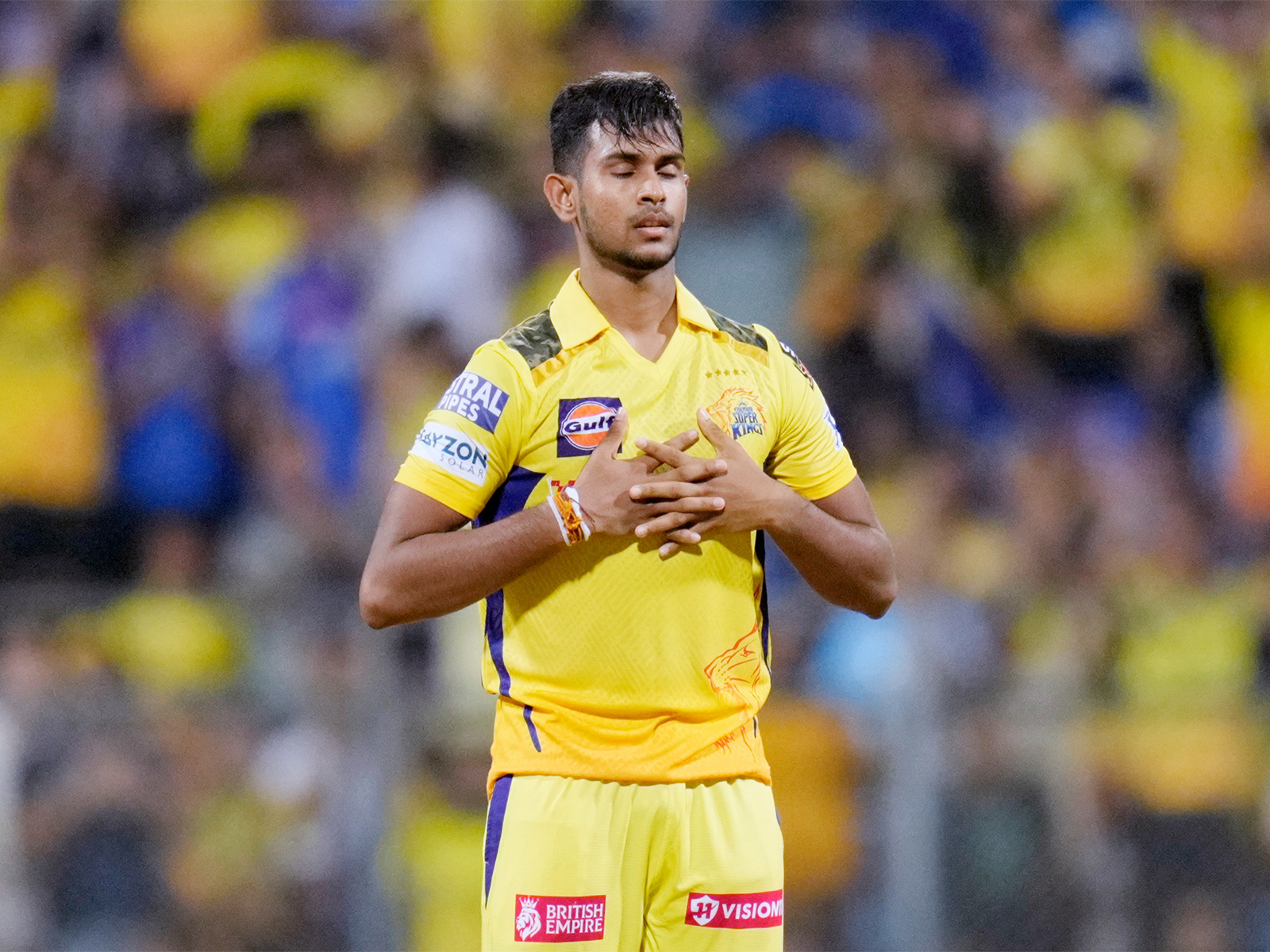 Matheesha Pathirana. (Photo: ANI)