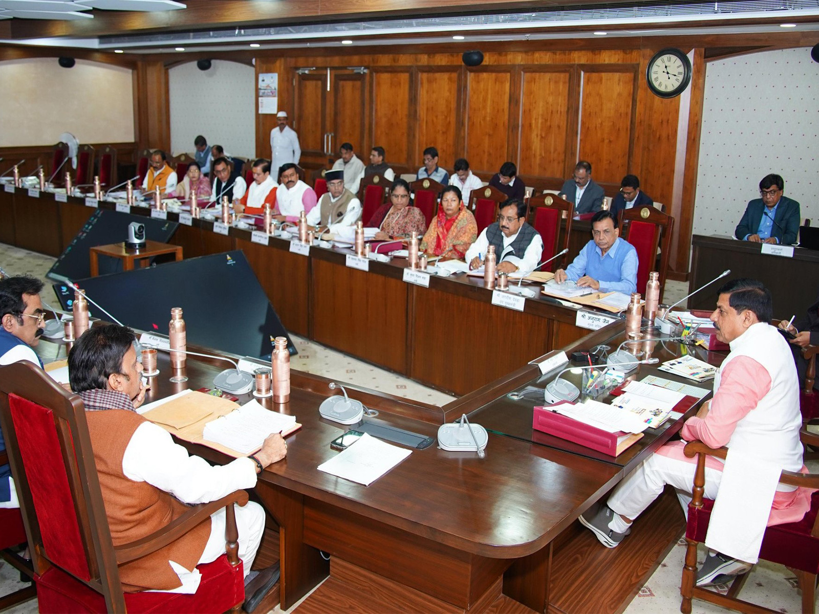 MP Cabinet Meeting chaired by CM Mohan Yadav (Photo/X @DrMohanYadav51)