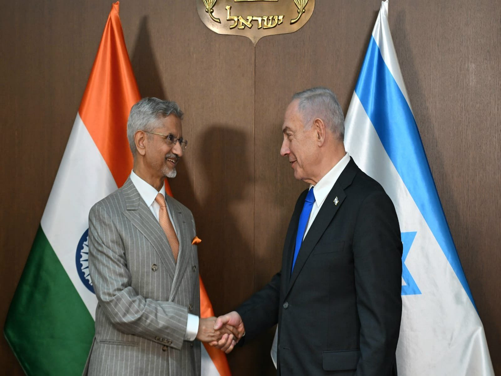 External Affairs Minister S Jaishankar and Prime Minister of Israel Benjamin Netanyahu (Photo: X@DrSJaishankar) External Affairs Minister S Jaishankar and Prime Minister of Israel Benjamin Netanyahu (Photo: X@DrSJaishankar)