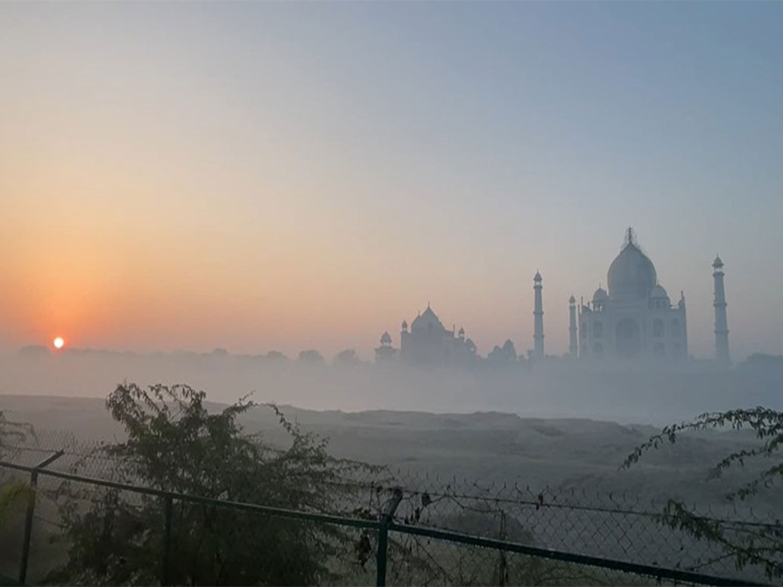 Visual of Taj Mahal (Photo/ANI)