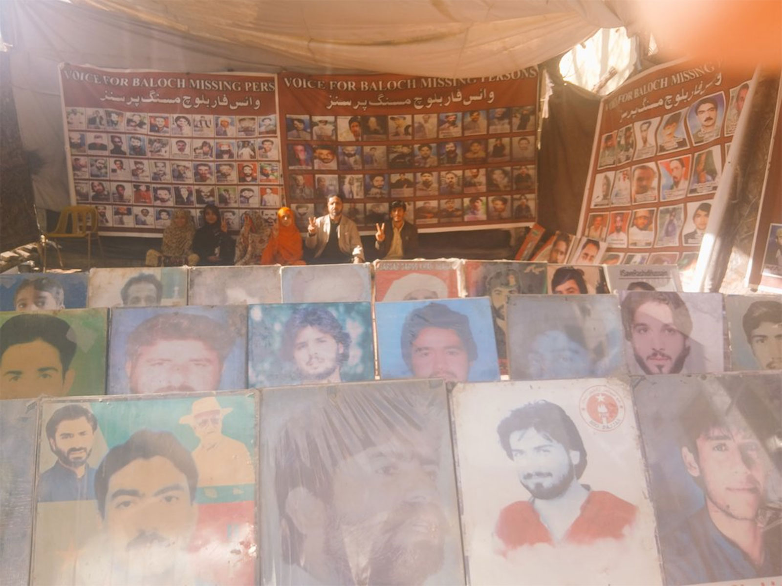  VBMP protest camp against enforced disappearances marks 6,031 days in Quetta (Photo:X/@VBMP5)