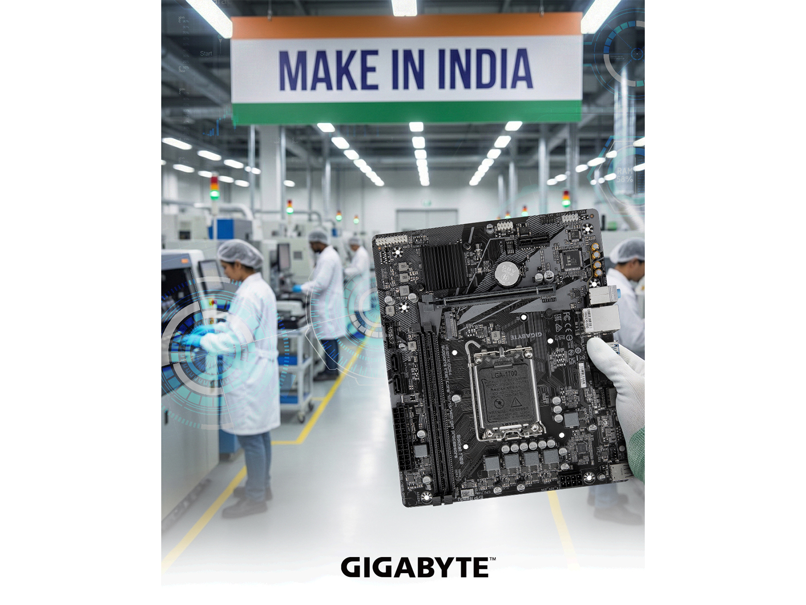 GIGABYTE begins local motherboard manufacturing under “Make in India”