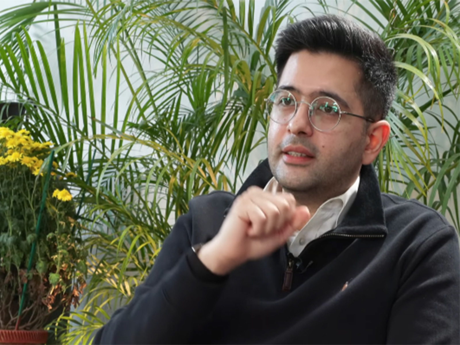 Aam Aadmi Party (AAP) leader Ragha Chadha (Photo/ANI)