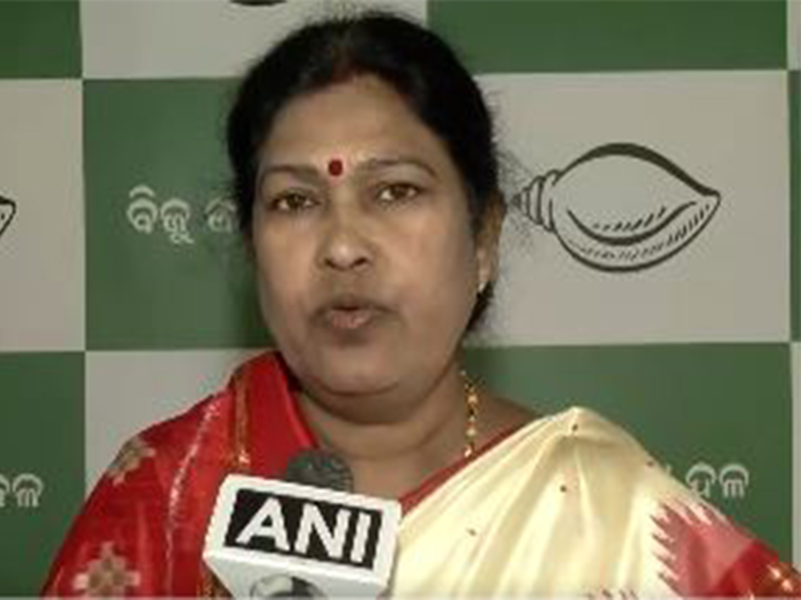 BJD Mahila Morcha President Snehangini Chhuria (Photo/ANI)