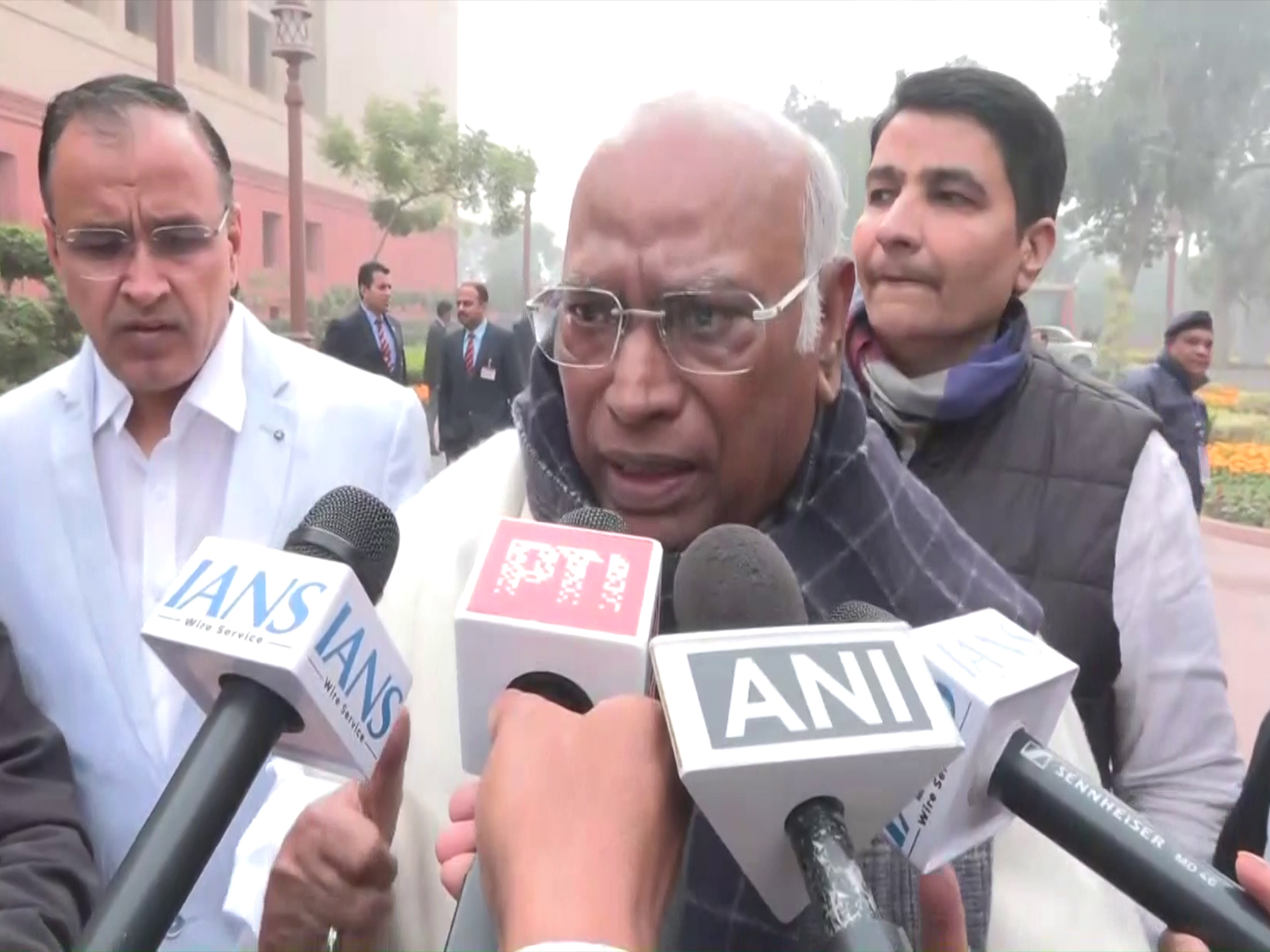 Rajya Sabha Leader of Opposition and Congress chief Mallikarjun Kharge (Photo/ANI)