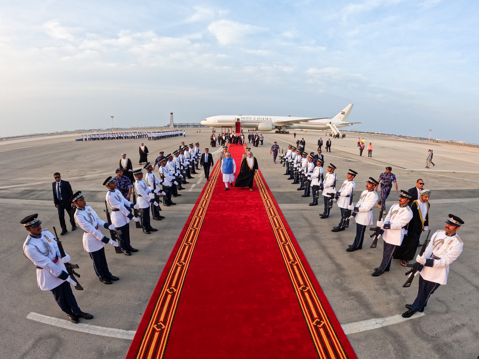 PM Modi in Muscat (Photo: X@narendramodi)