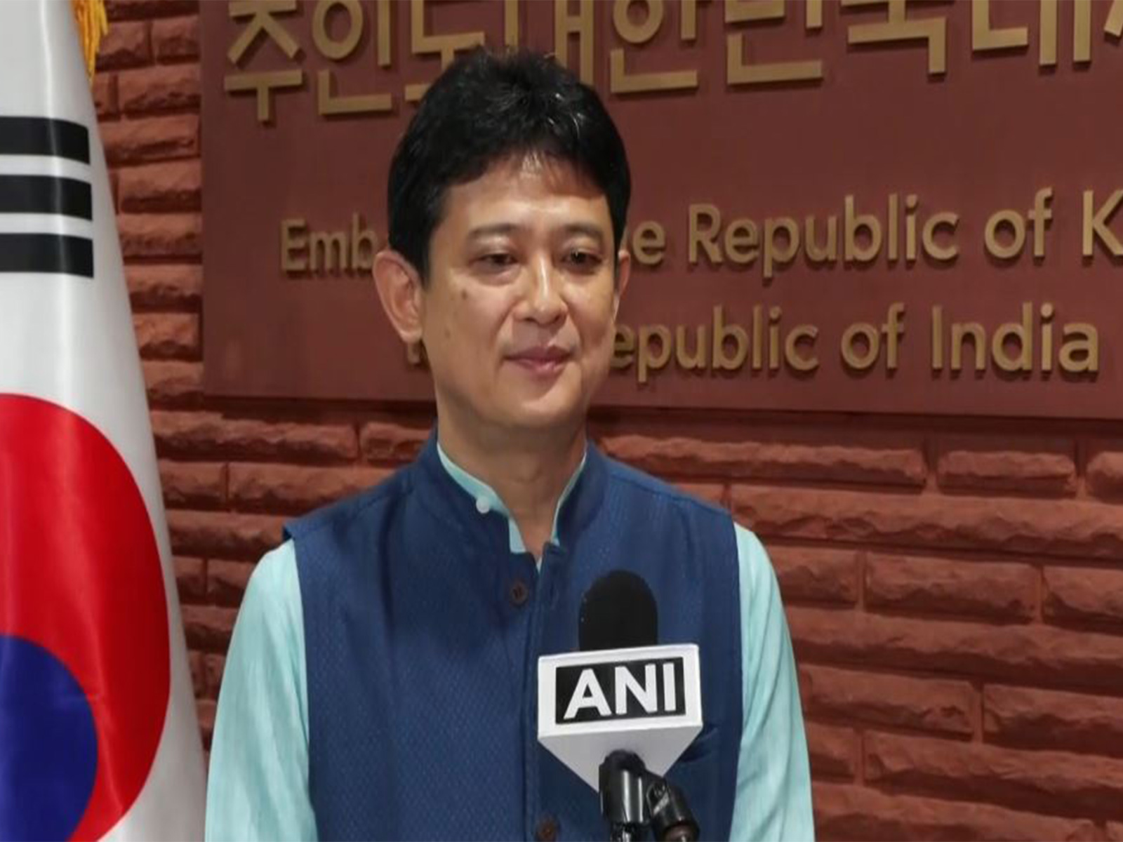 DCM of Korean Embassy, Sang-Woo Lim. (Photo: ANI)