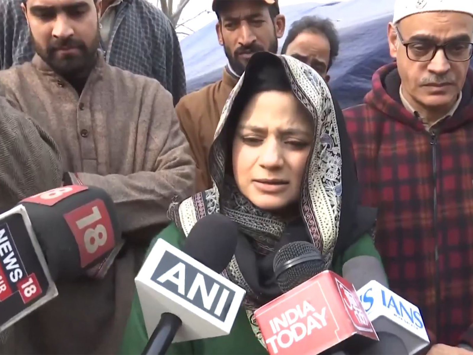 PDP leader Iltija Mufti (Photo/ANI)