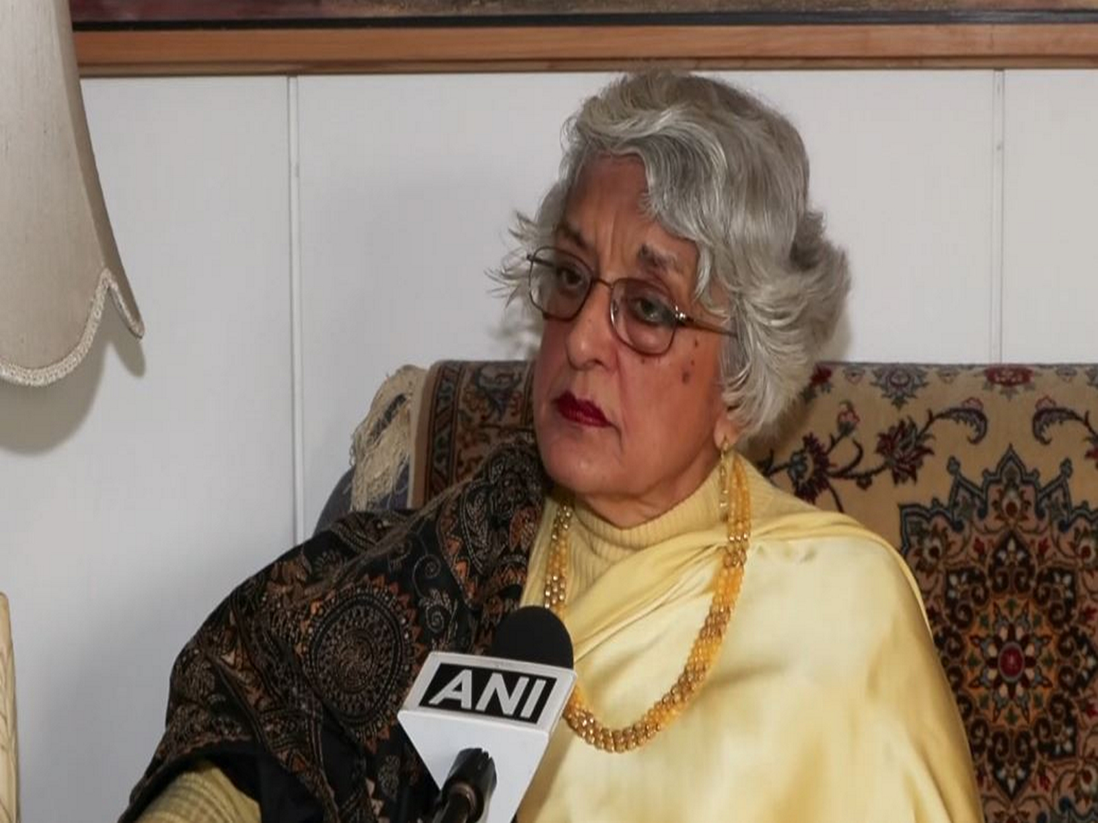 Former Indian diplomat Veena Sikri (Photo/ANI)