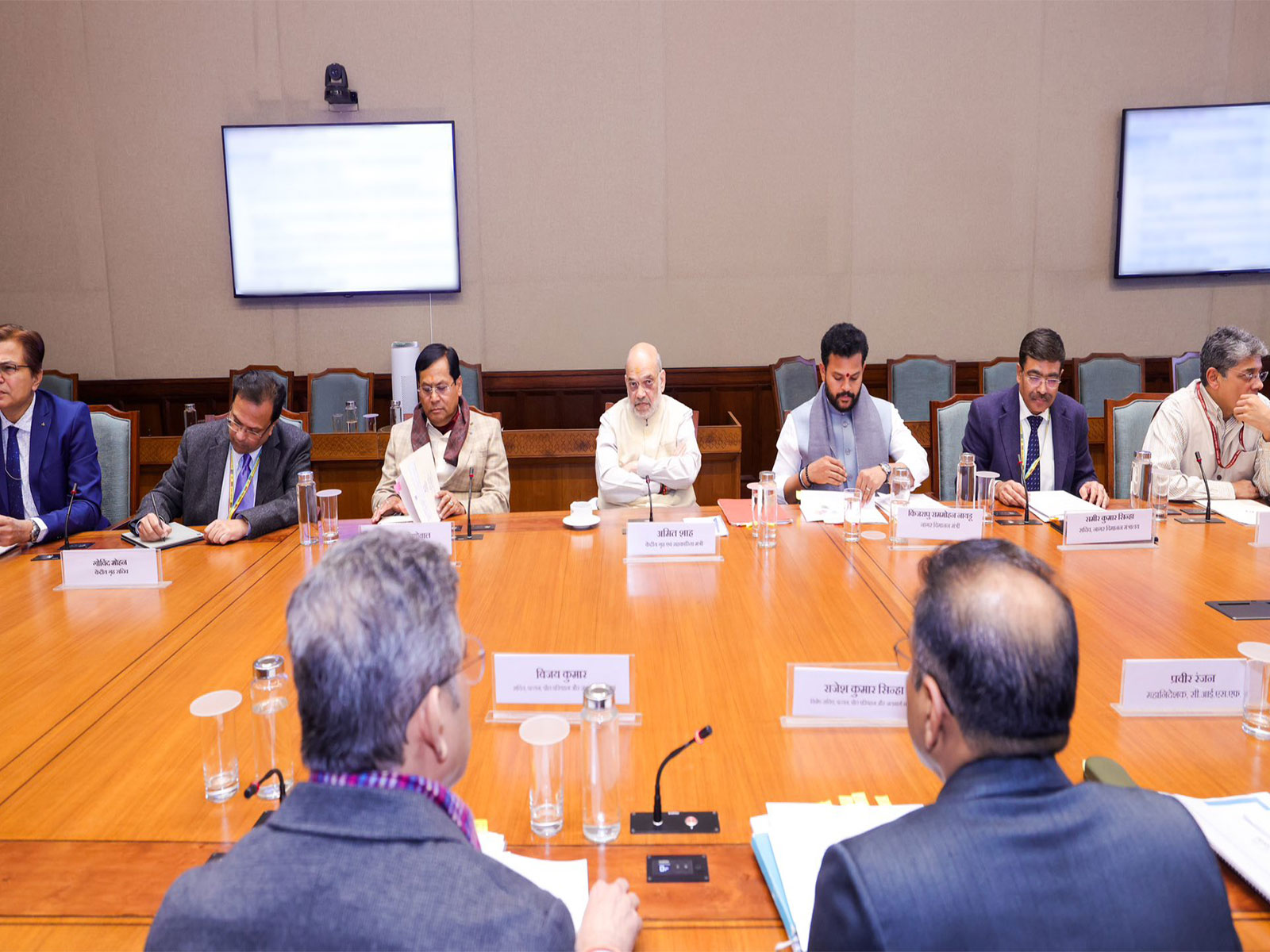 
    Amit Shah emphasizes need to establish robust port security
    